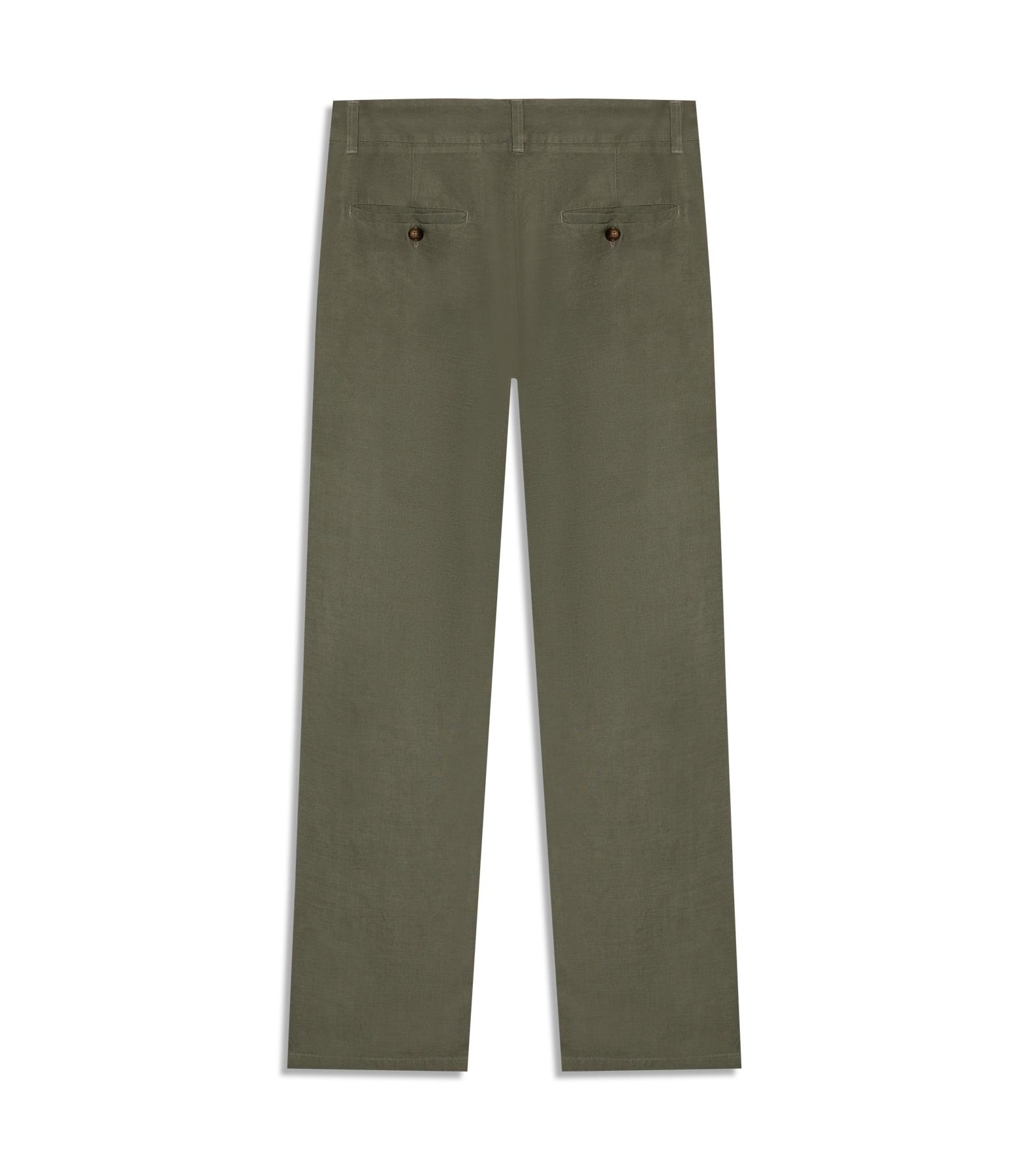 Calça Linho  Chino Tolit Verde Militar