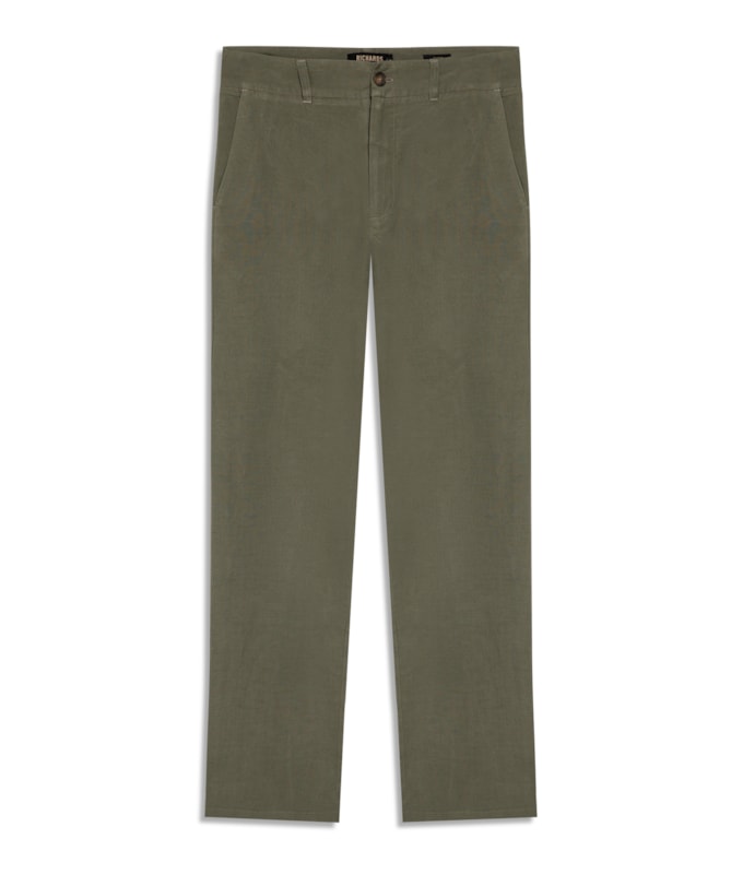 Calça Linho  Chino Tolit Verde Militar