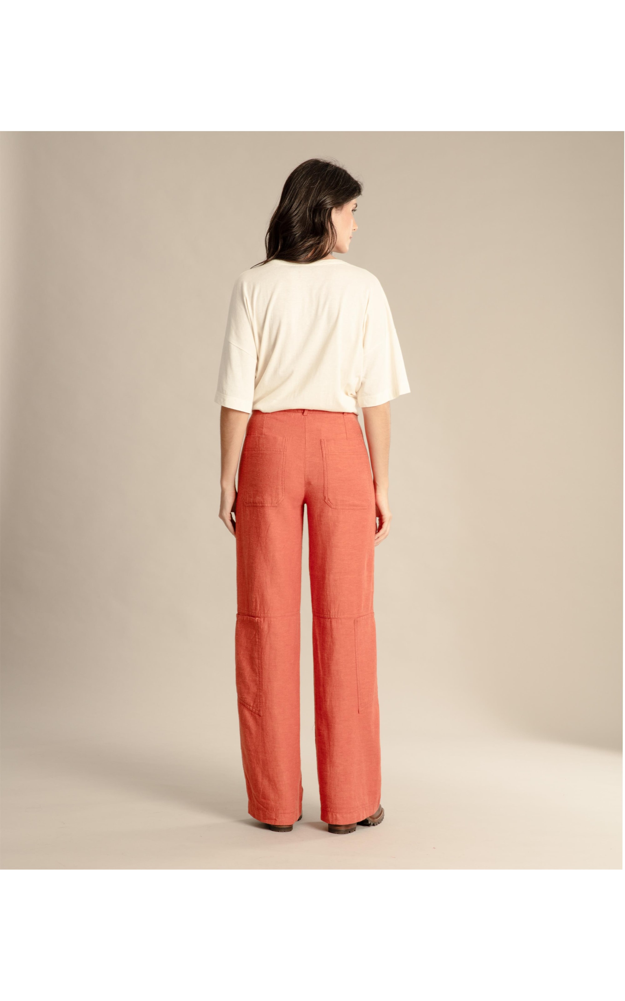 Calça Linho  Dallas Terra