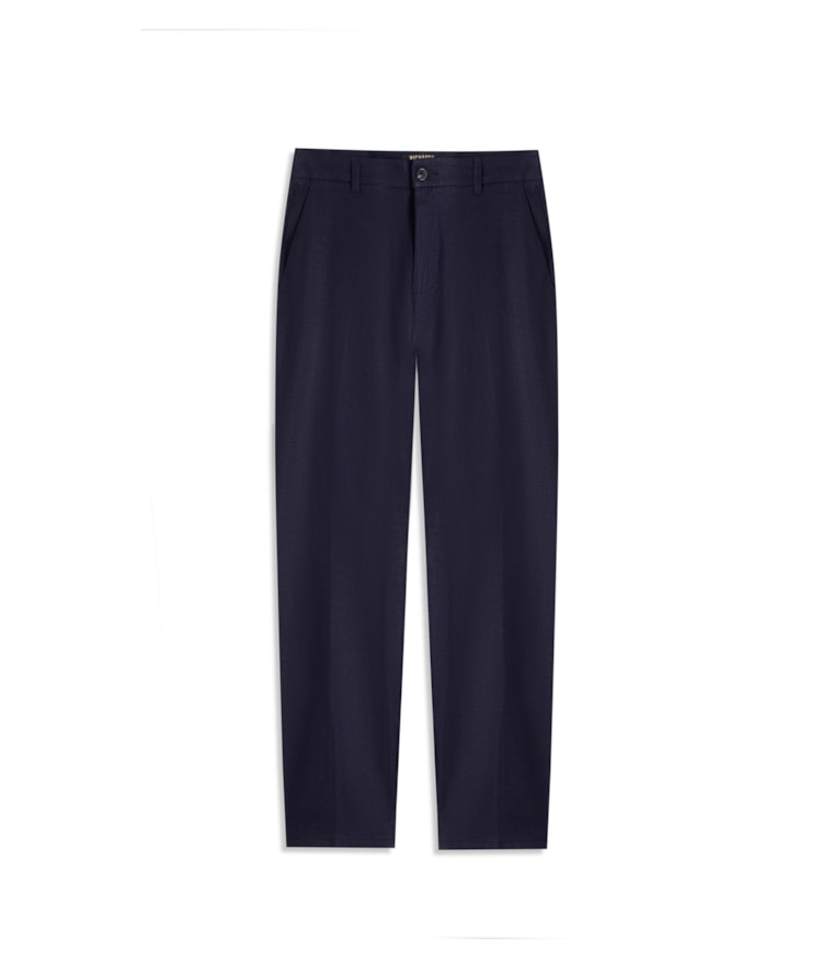 Calça Linho Elegance Marinho