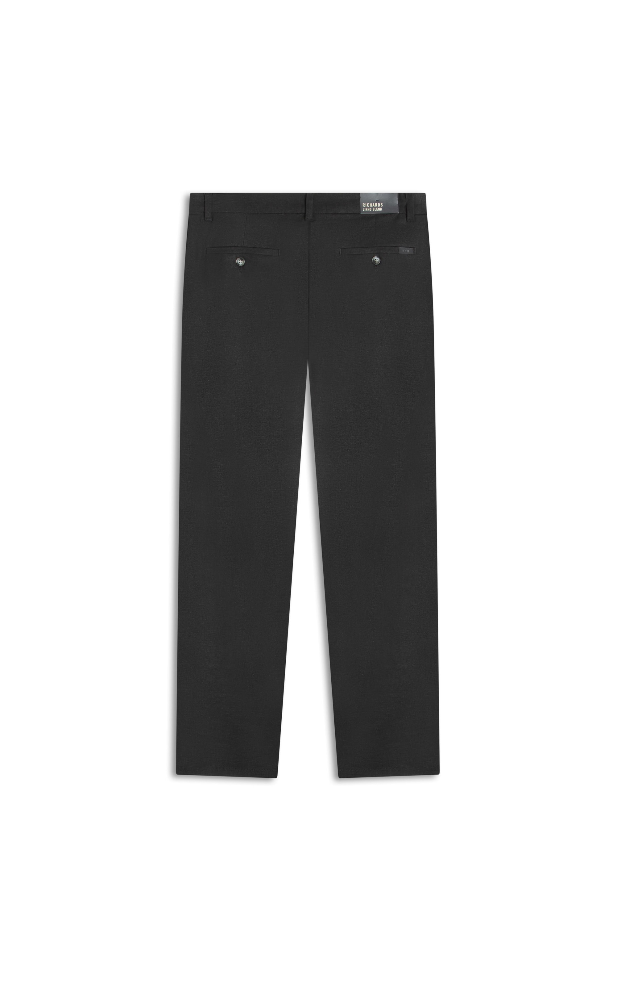 Calça Linho  Elegance  Preto -