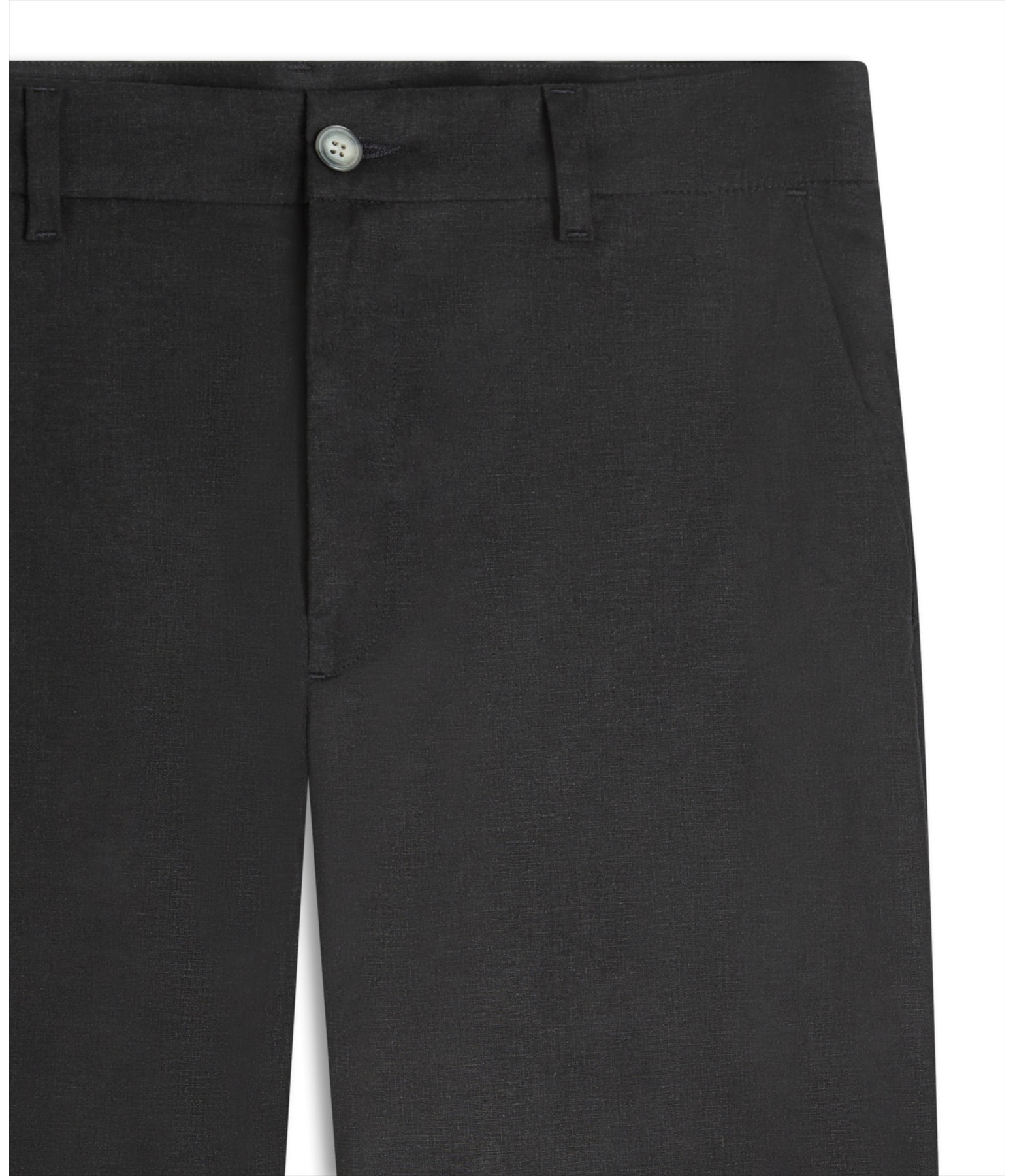 Calça Linho  Elegance  Preto -