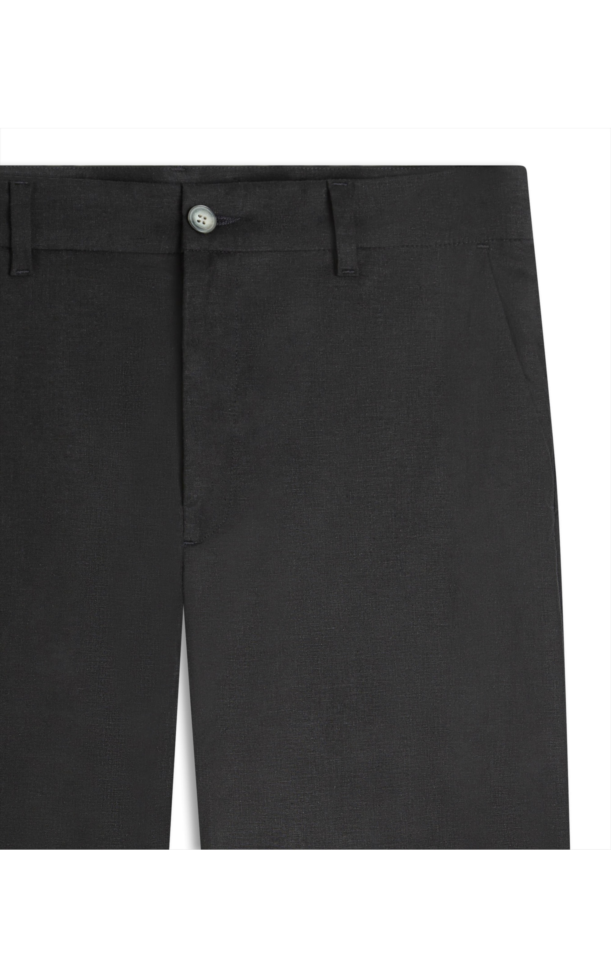 Calça Linho  Elegance  Preto -