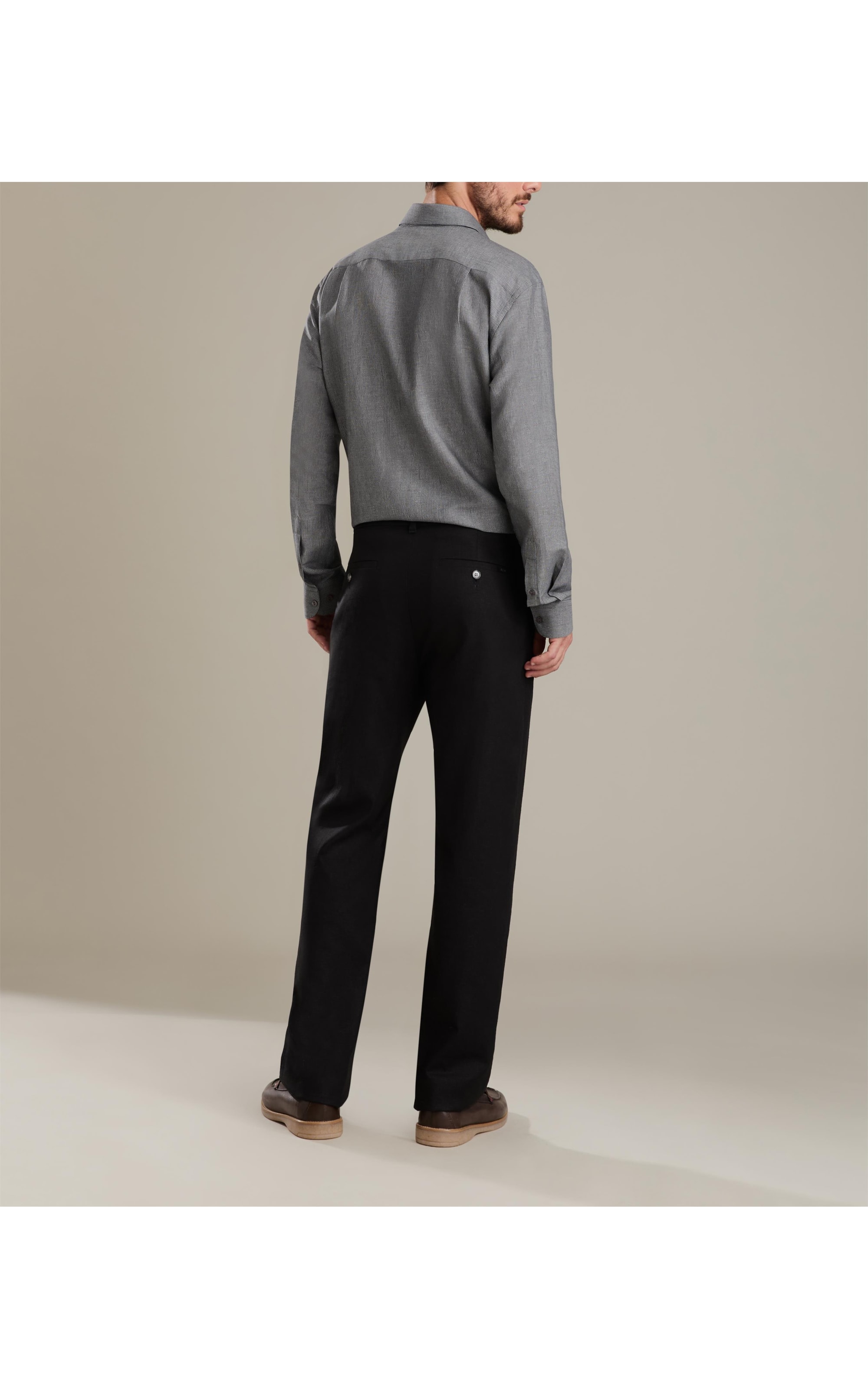 Calça Linho Elegance  Preto