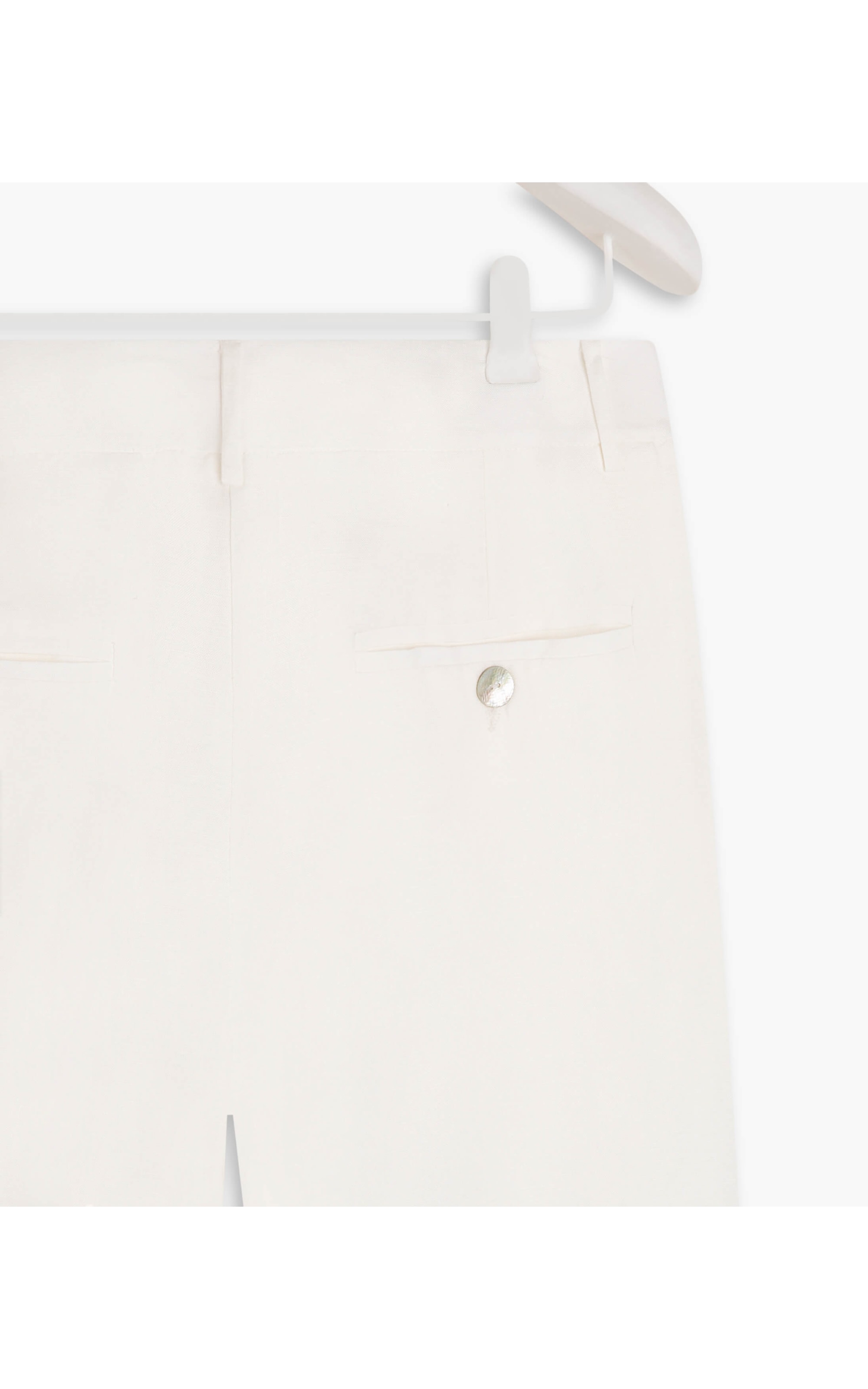 Calça Linho  Elinor Branco e a Mesma 26