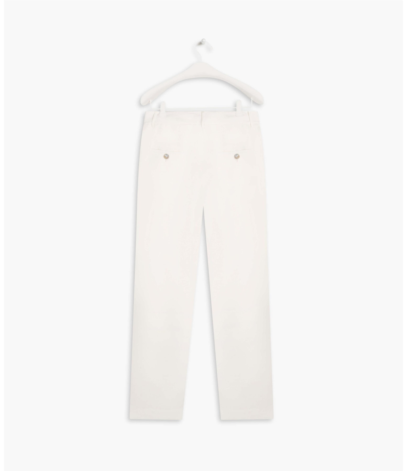 Calça Linho  Elinor Branco e a Mesma 26