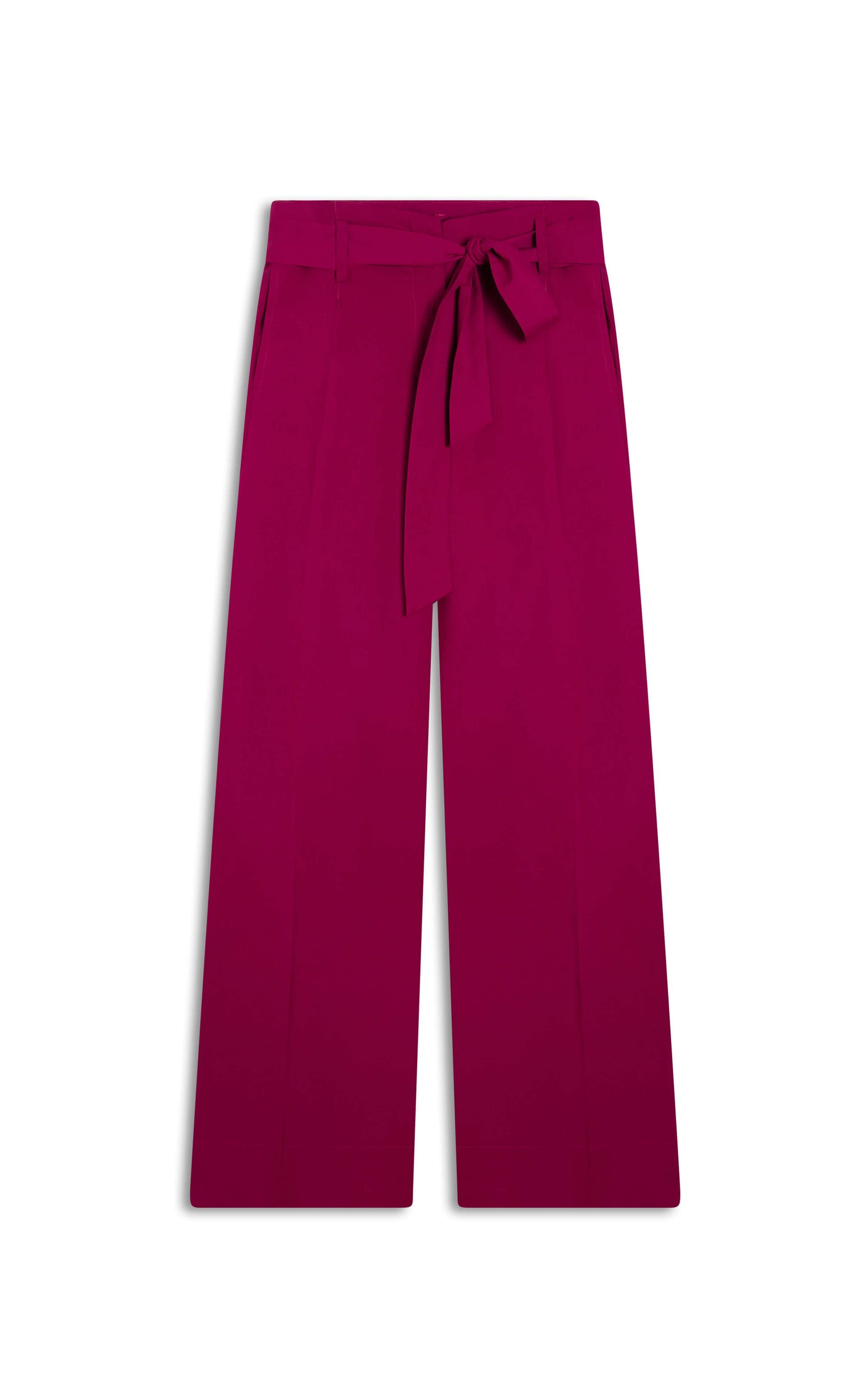 Calça Linho  Ferrara Magenta
