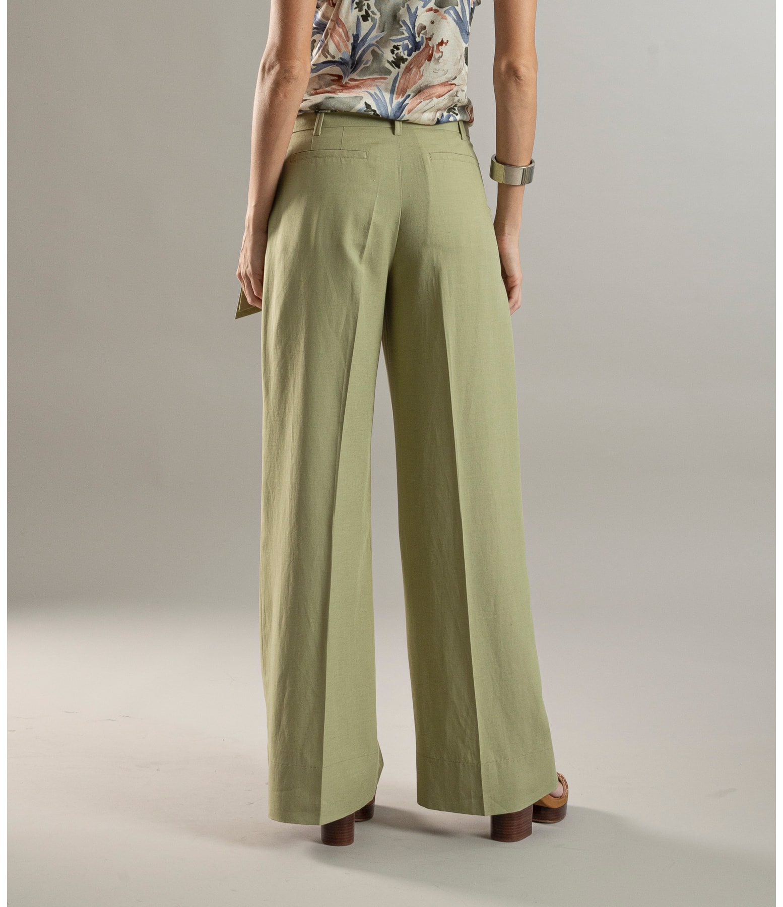 Calça Linho  Ferrara Pistache
