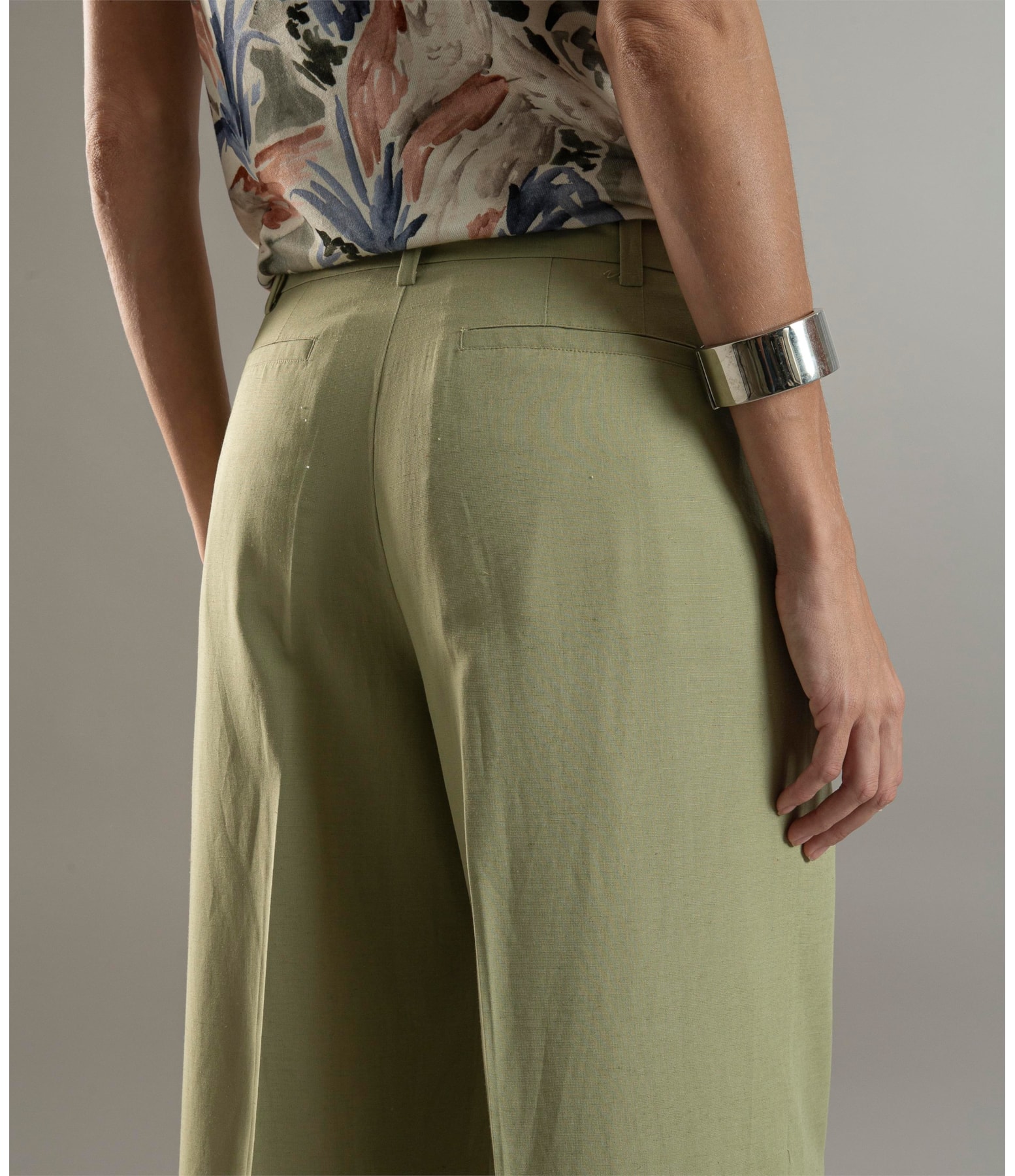 Calça Linho  Ferrara Pistache