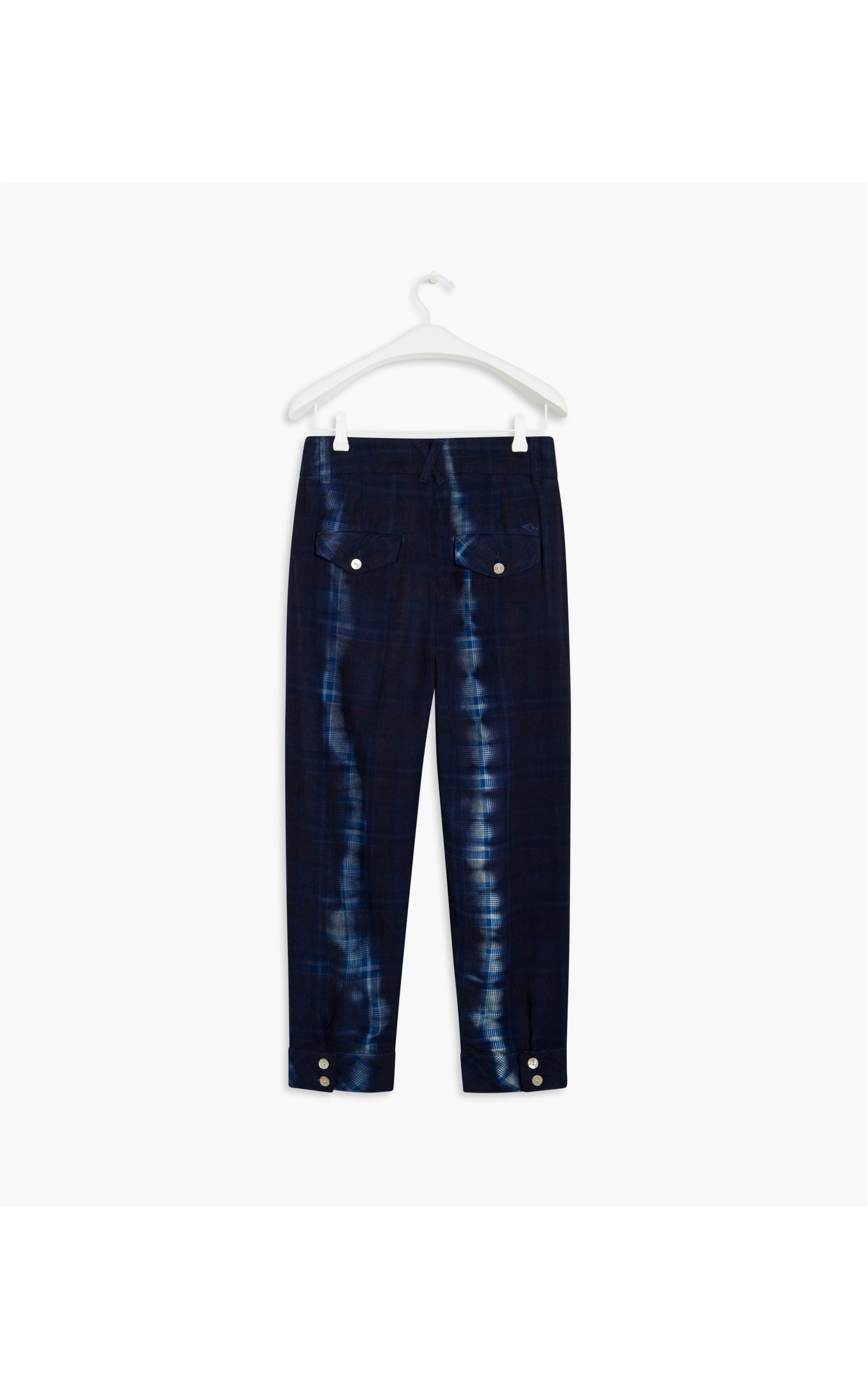 Calça Linho  Gibson  Chess Cenoura Royal