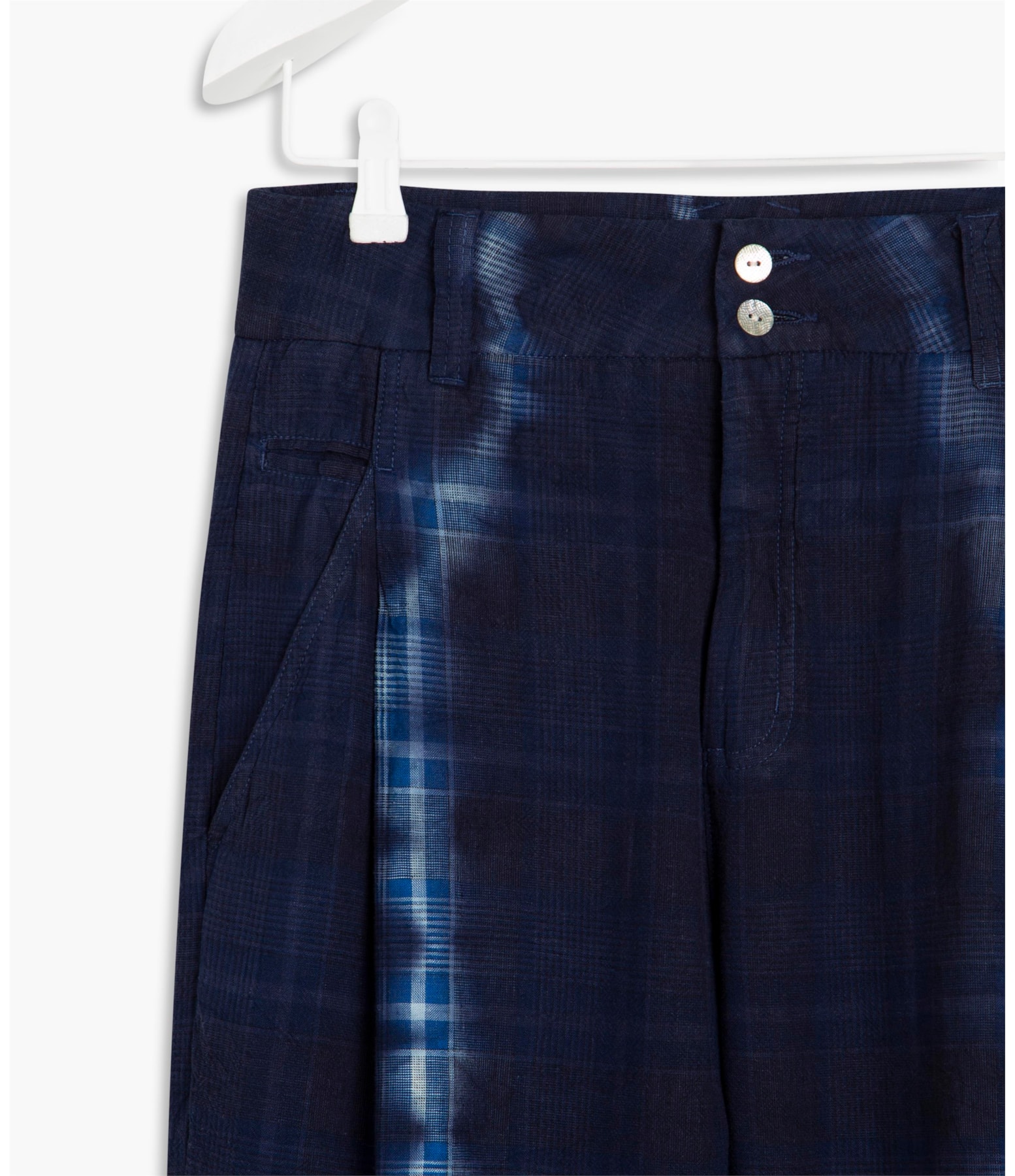 Calça Linho  Gibson  Chess Cenoura Royal