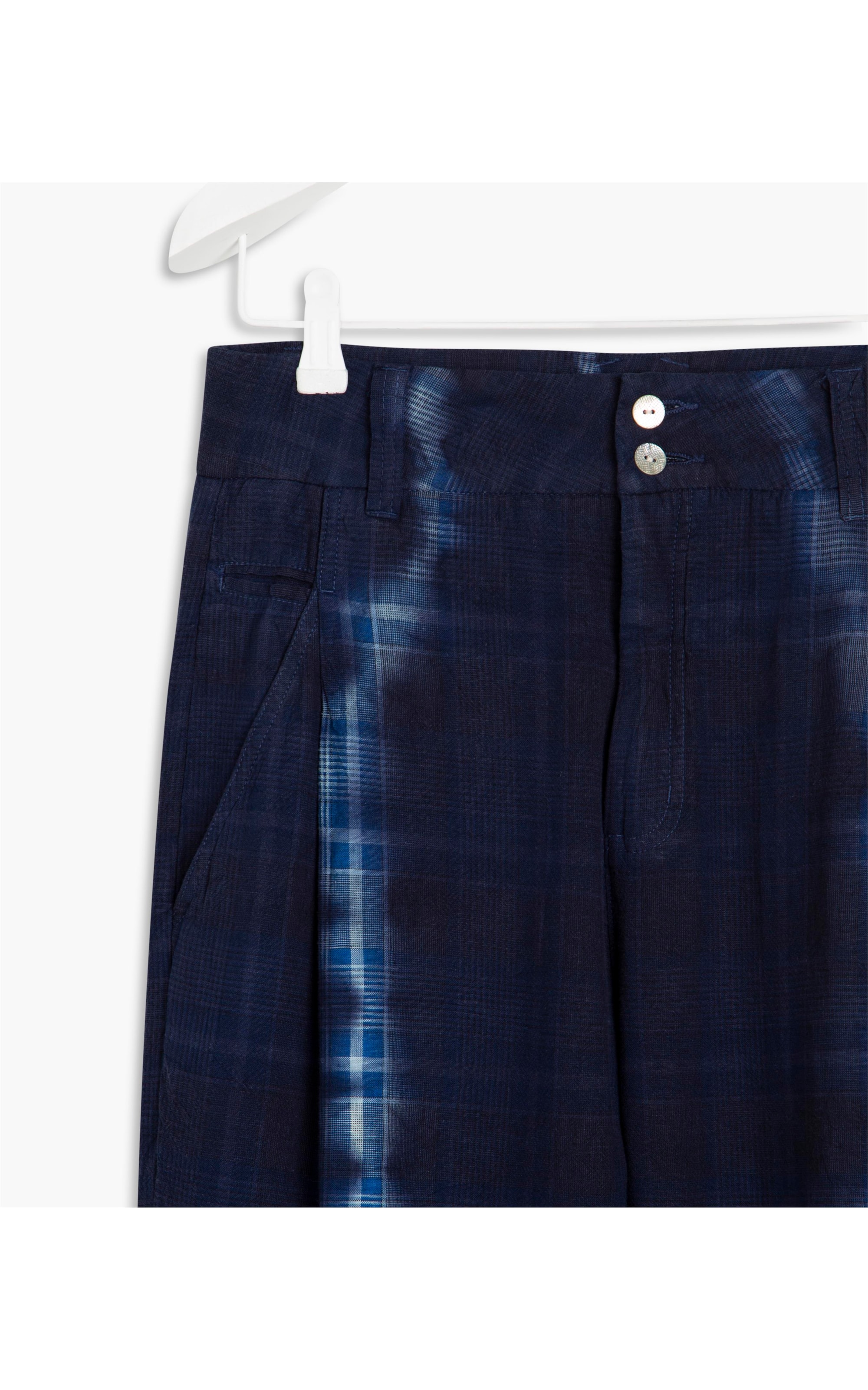 Calça Linho  Gibson  Chess Cenoura Royal