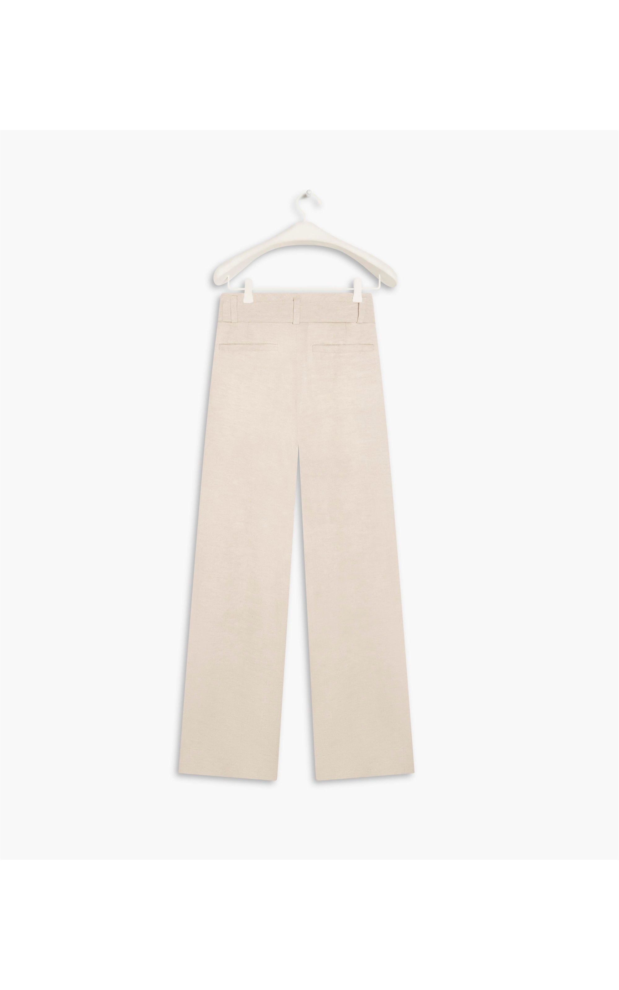 Calça Linho  Jane Natural