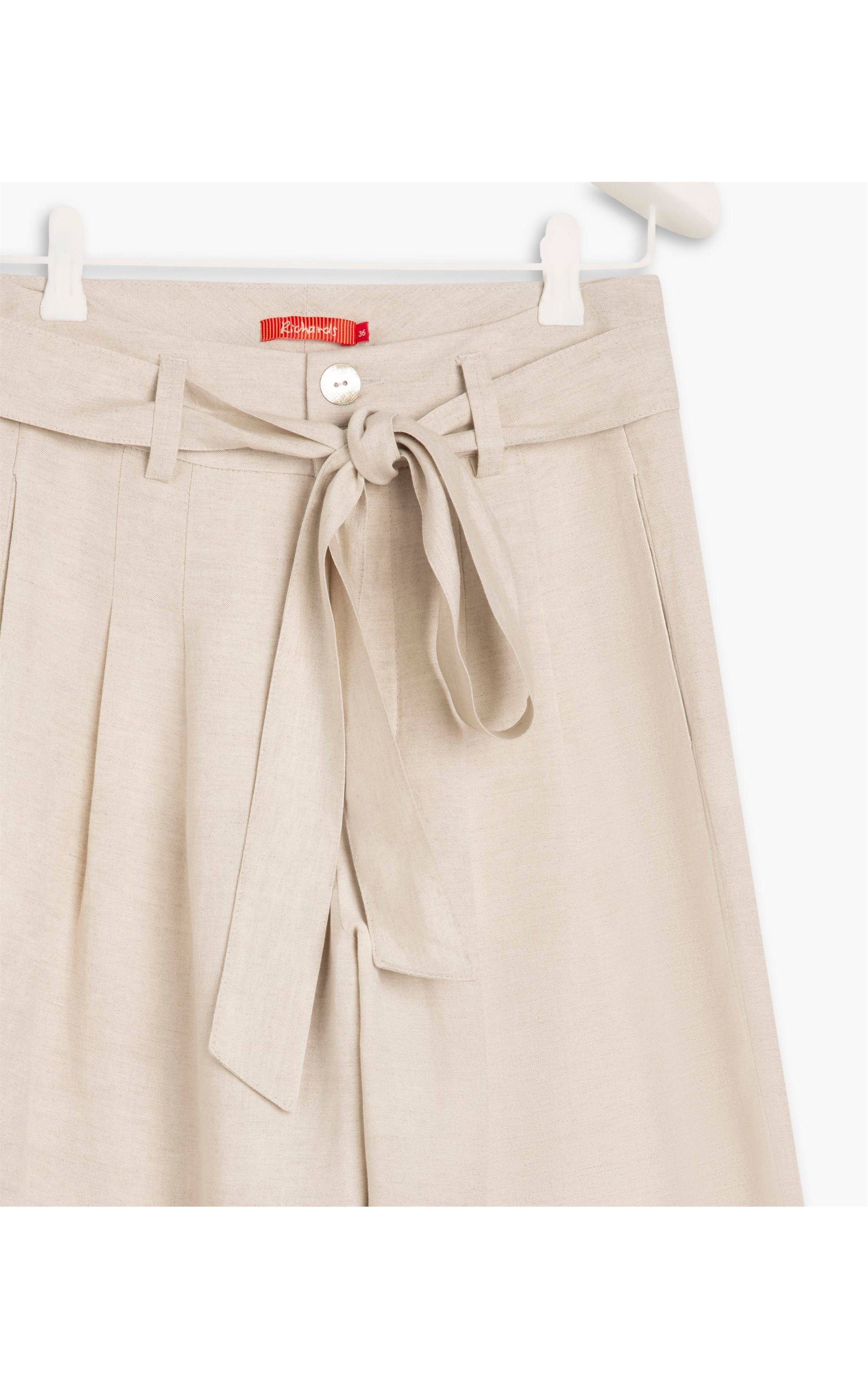 Calça Linho  Jane Natural