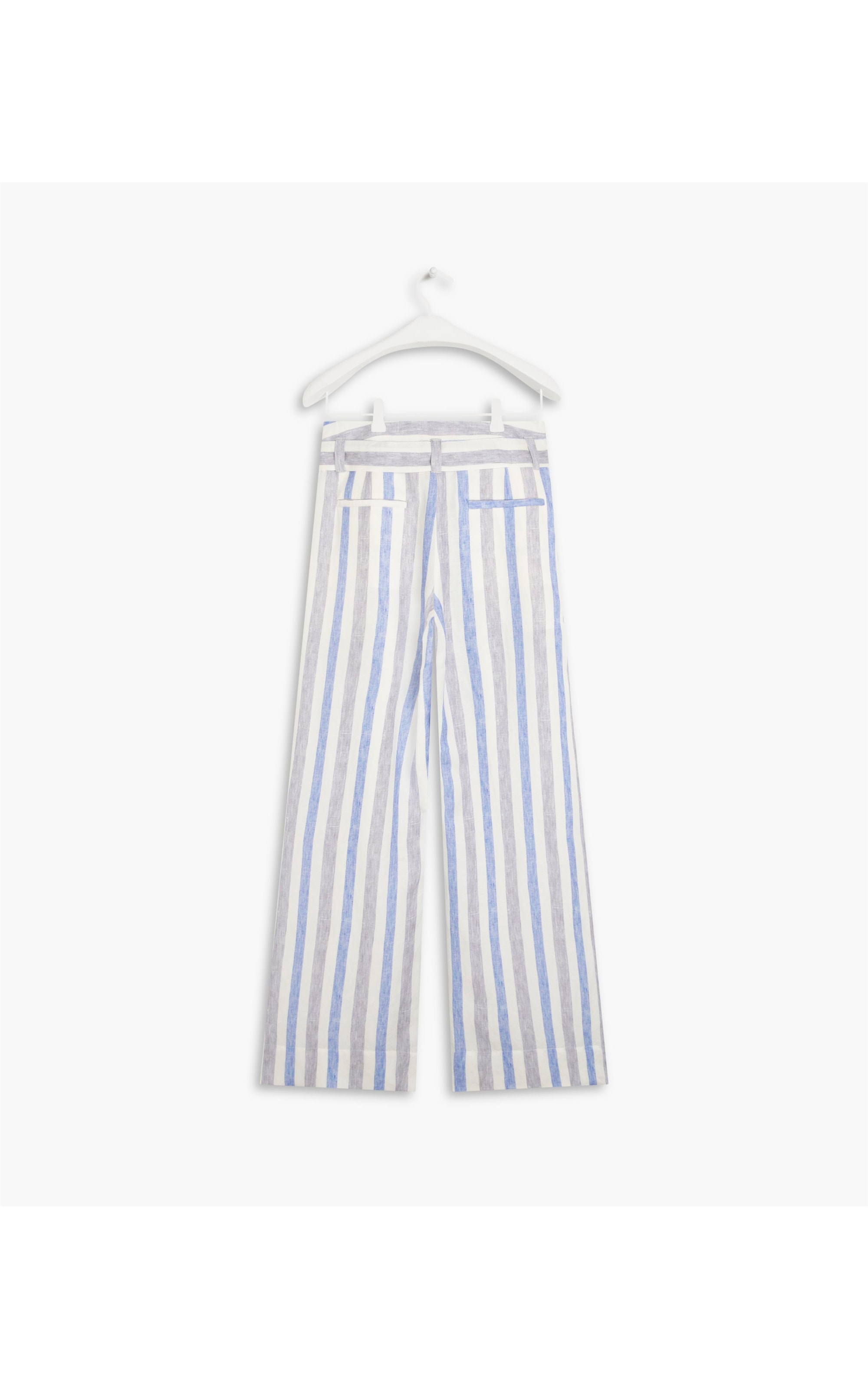 Calça Linho  Jane  Stripes Lilas
