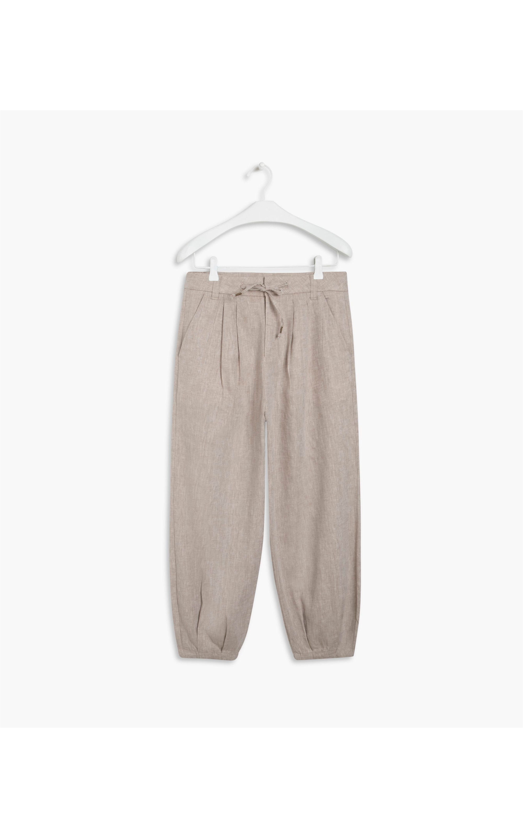 Calça Linho  Linda Off White