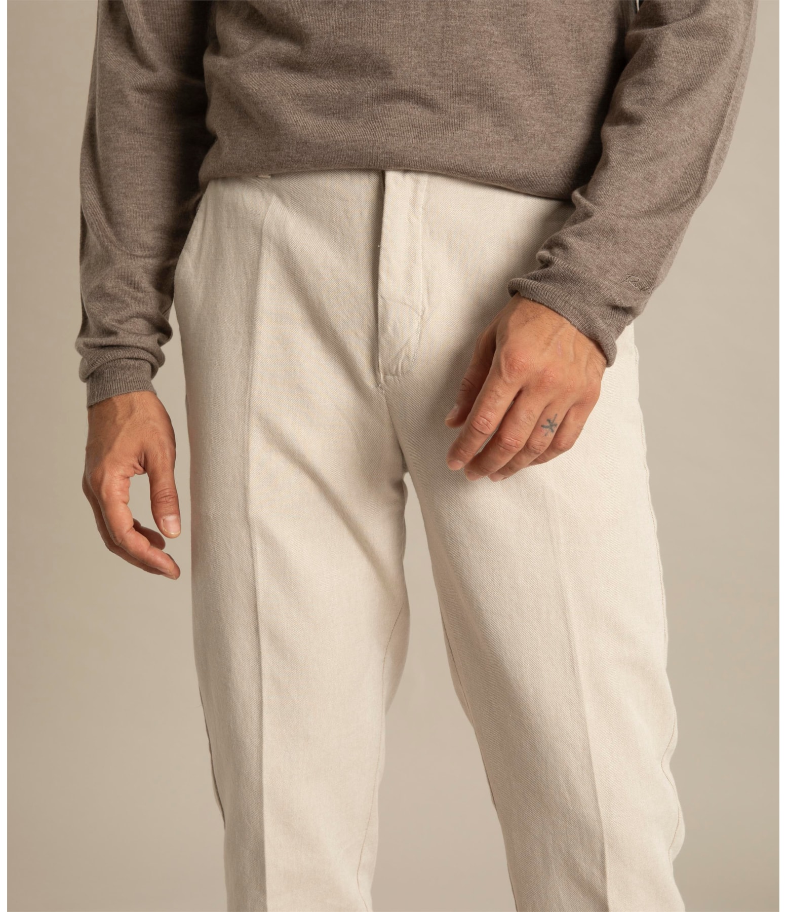Calça Linho  Linsar Natural