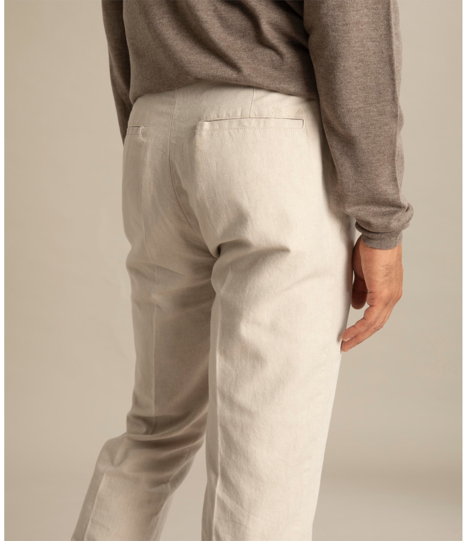 Calça Linho  Linsar Natural