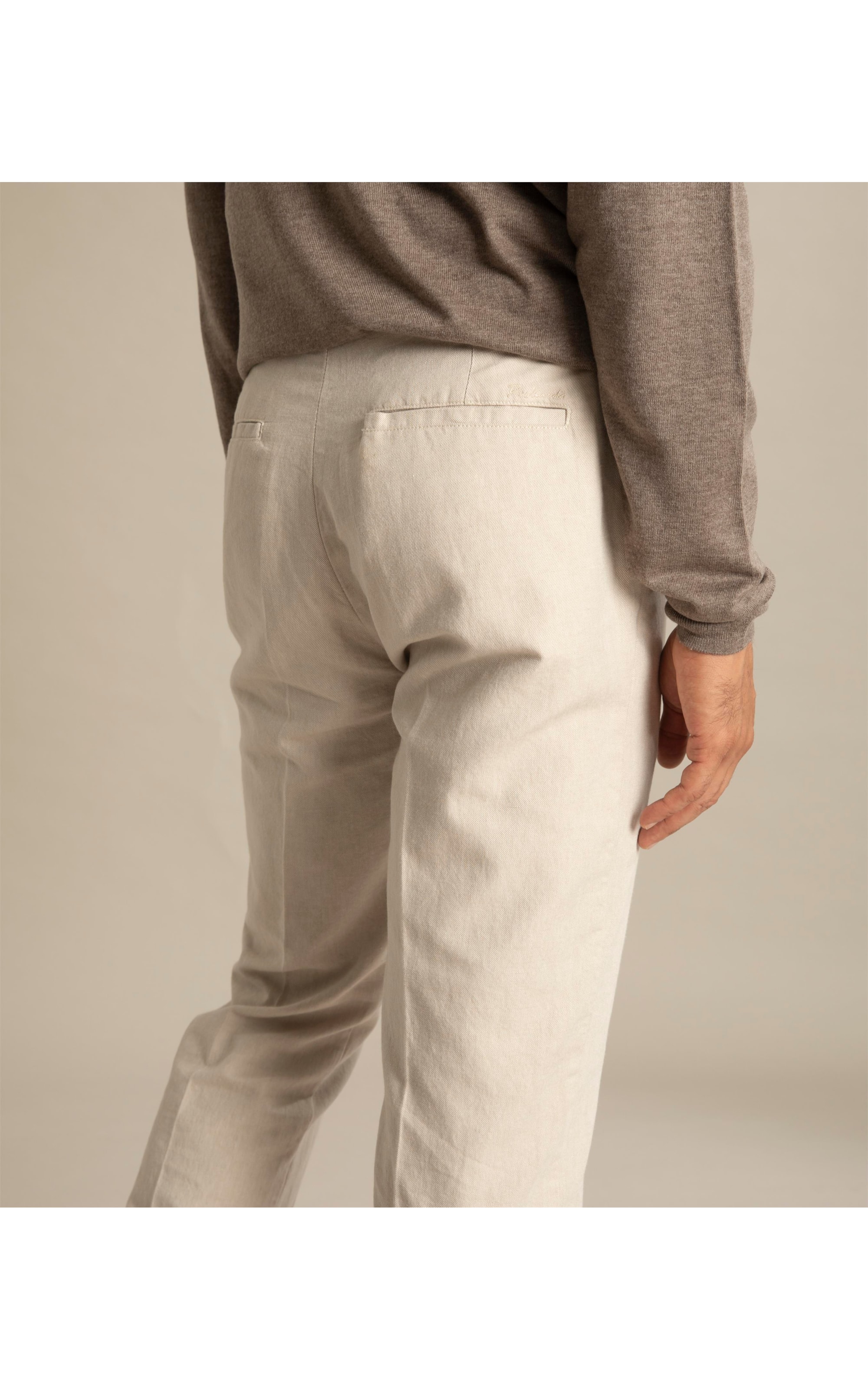 Calça Linho  Linsar Natural