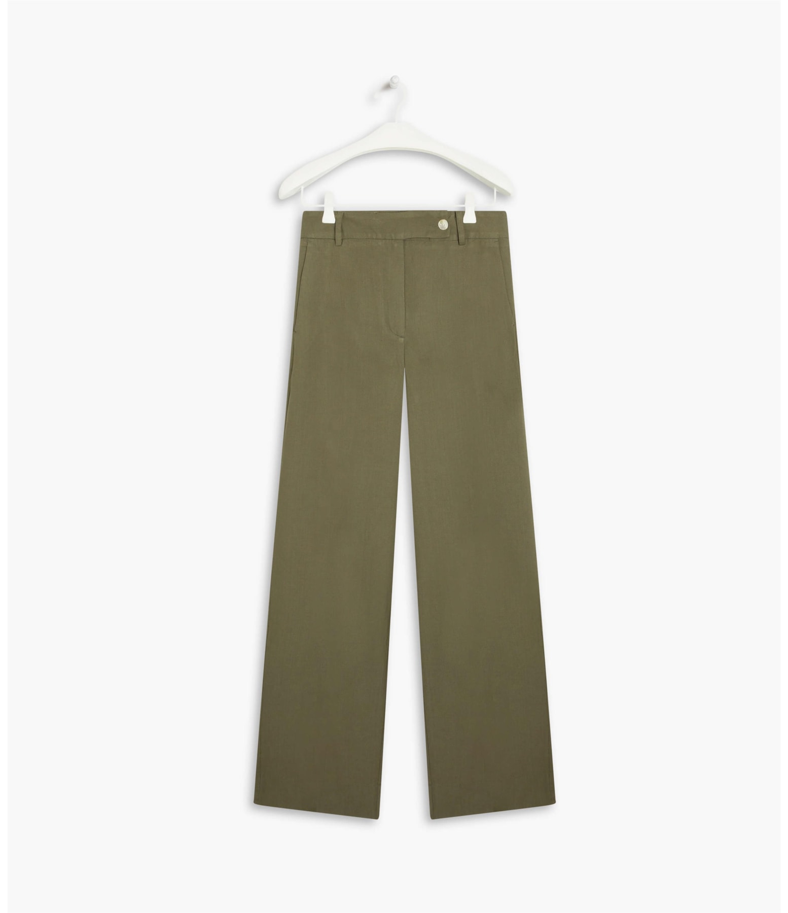 Calça Linho  Linus Verde Militar