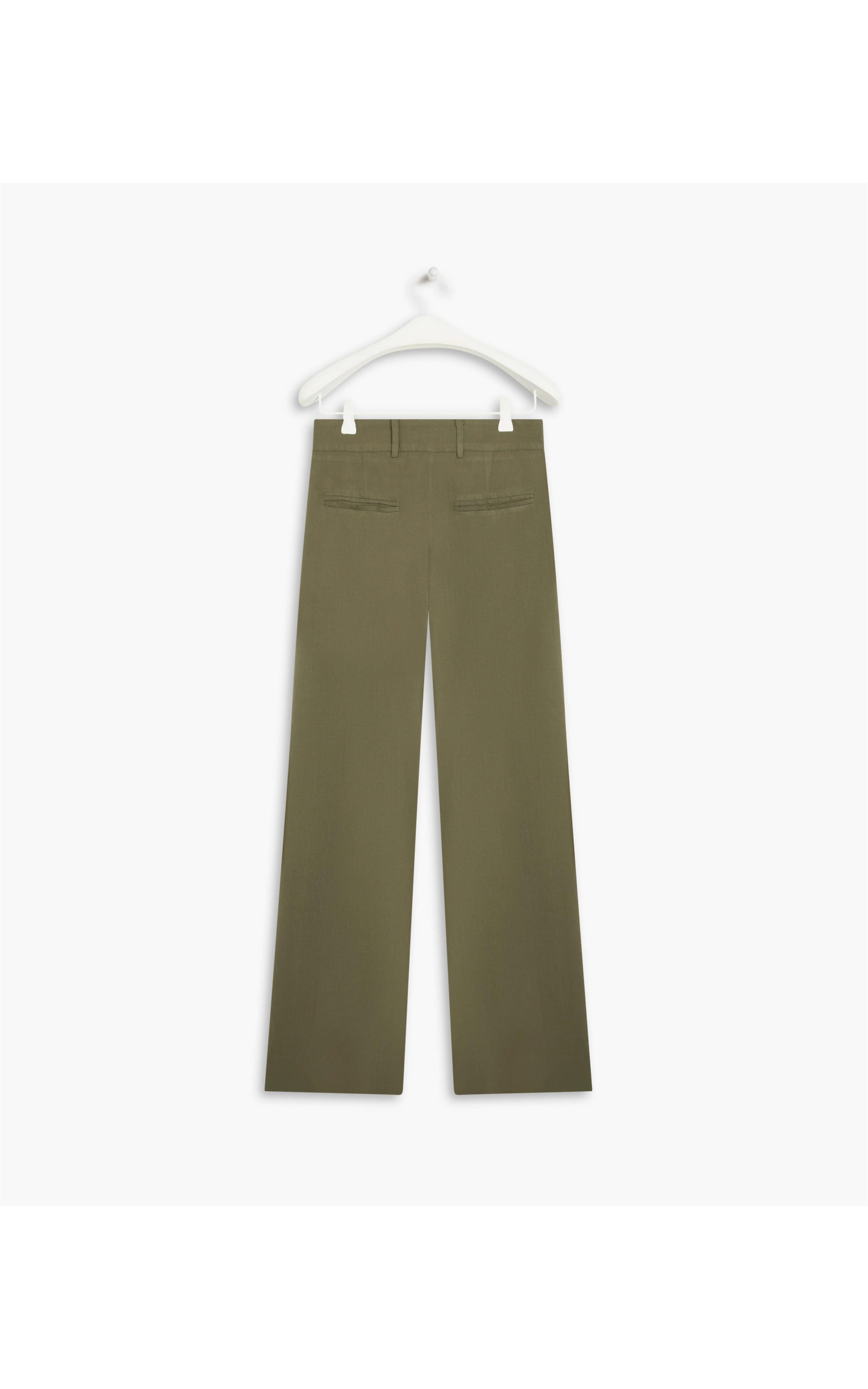 Calça Linho  Linus Verde Militar
