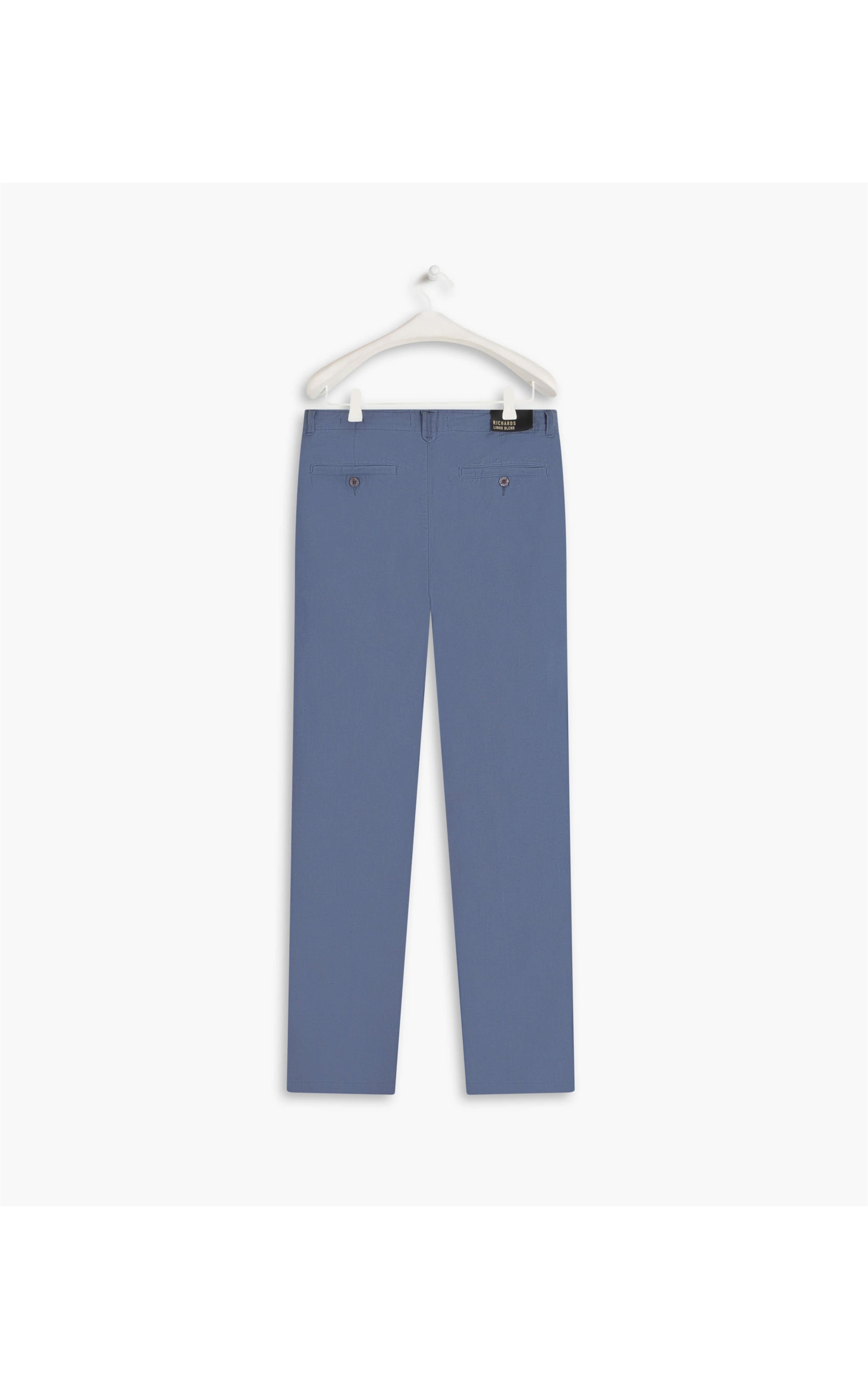 Calça Linho  Liric Azul Jeans