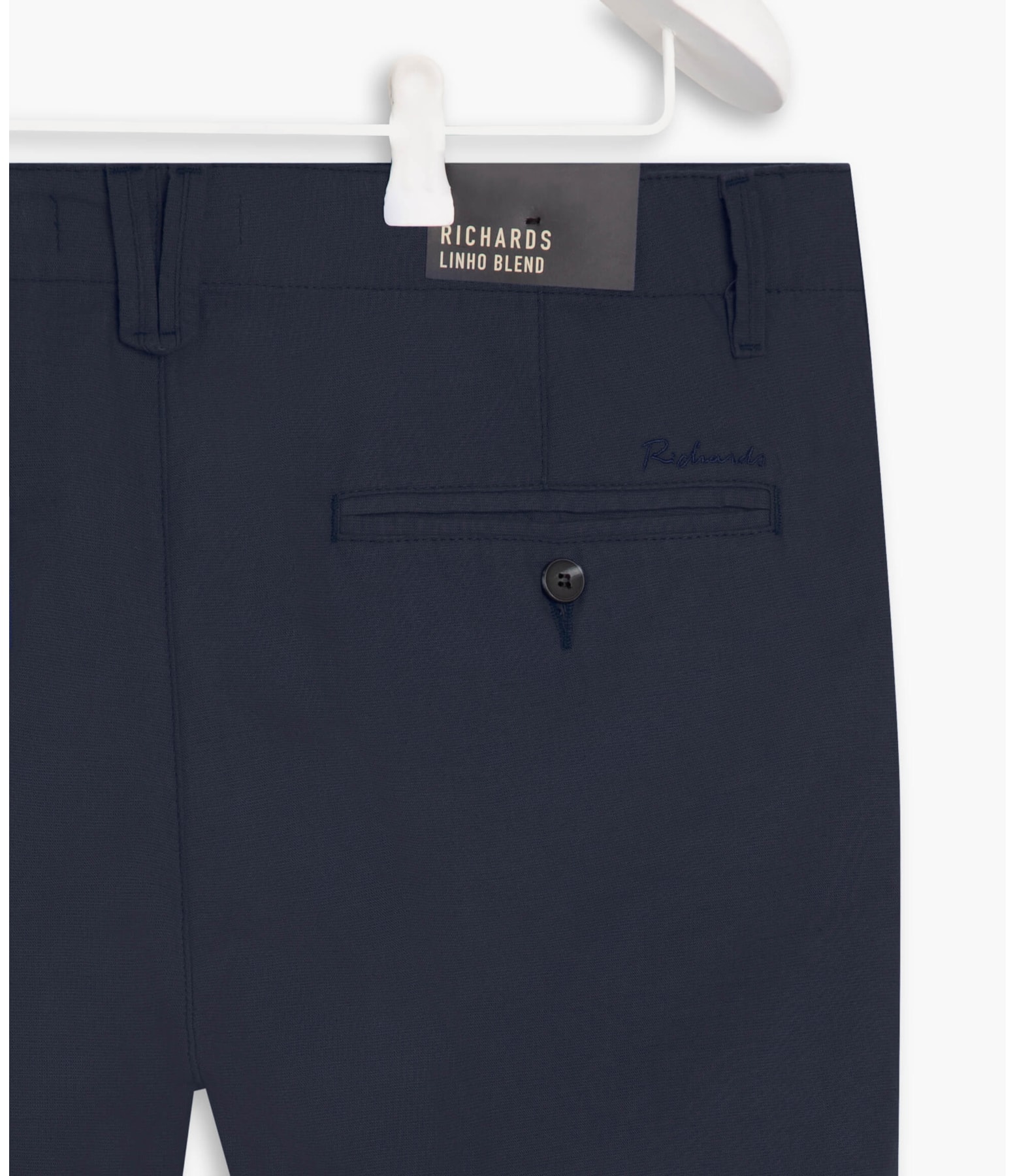 Calça Linho  Liric Marinho