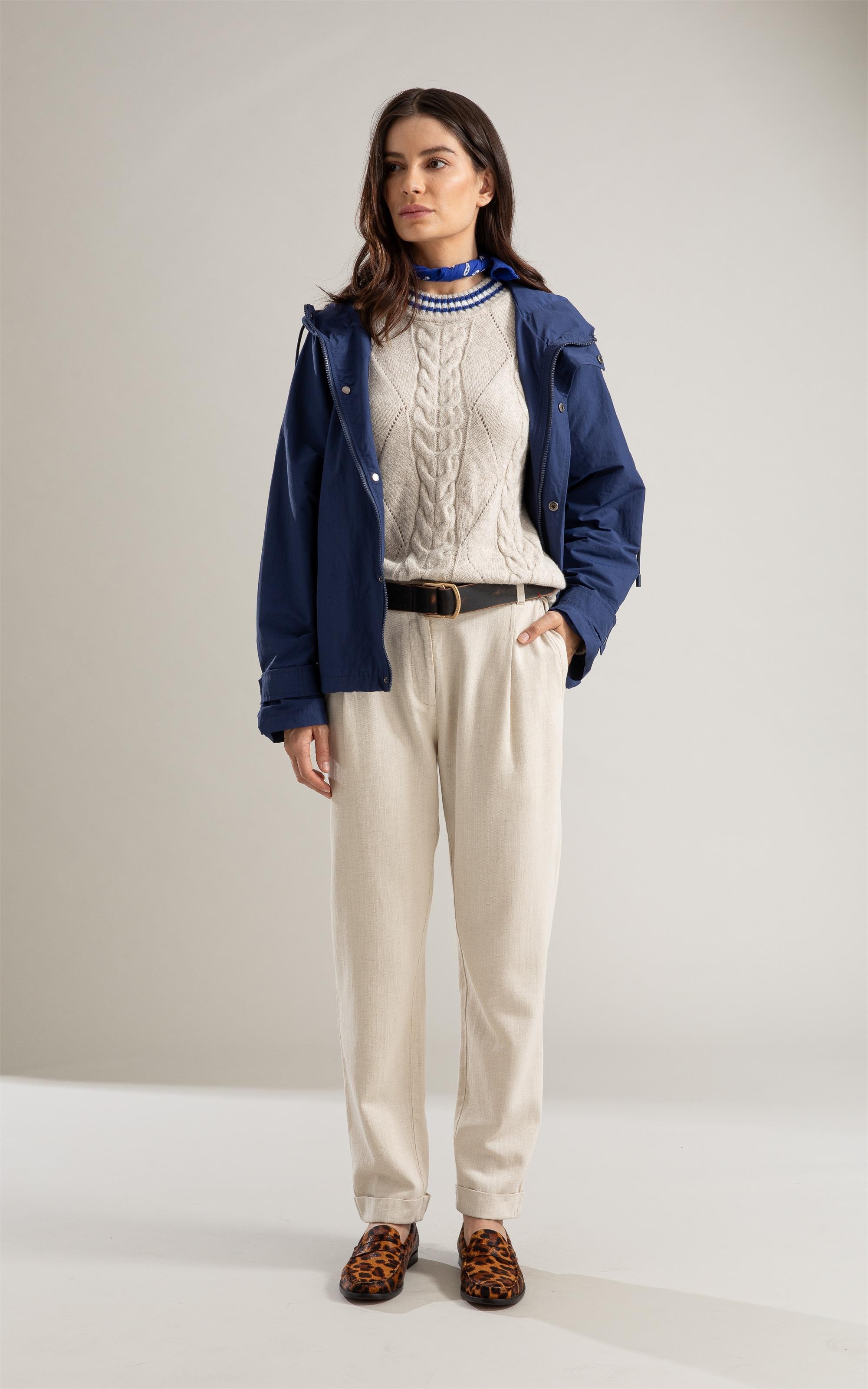 Calça Linho  London Natural