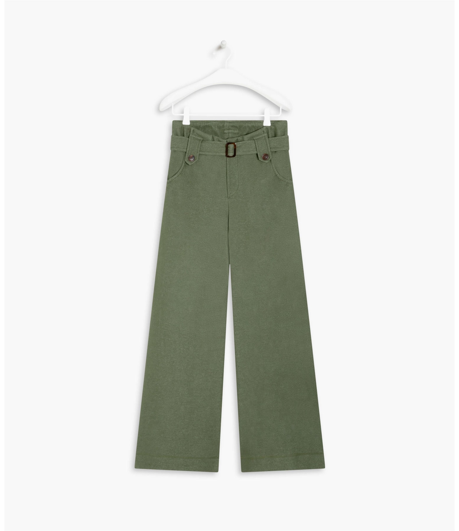 Calça Linho Lyra Moletom Verde Oliva
