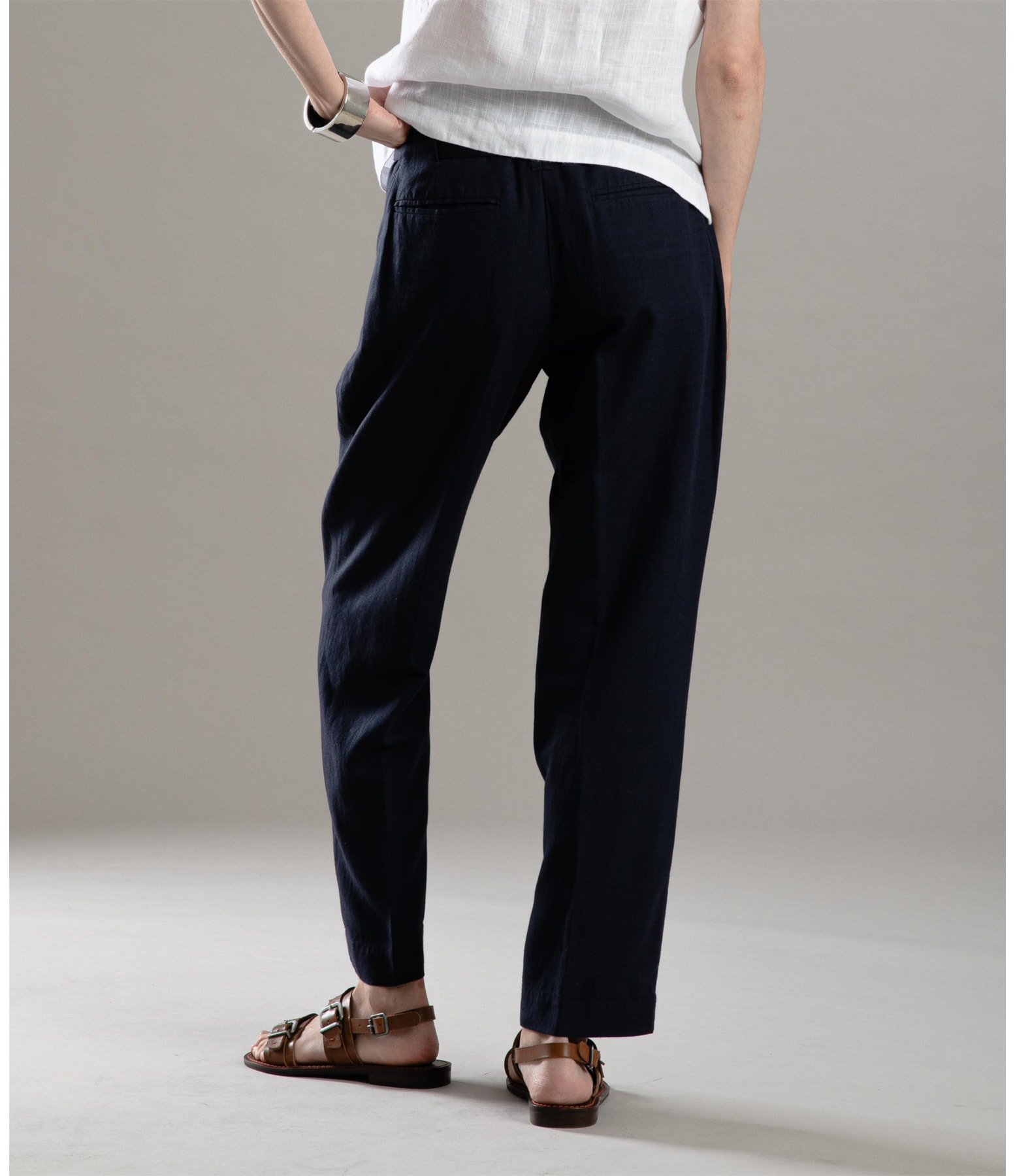 Calça Linho  Malone Marinho