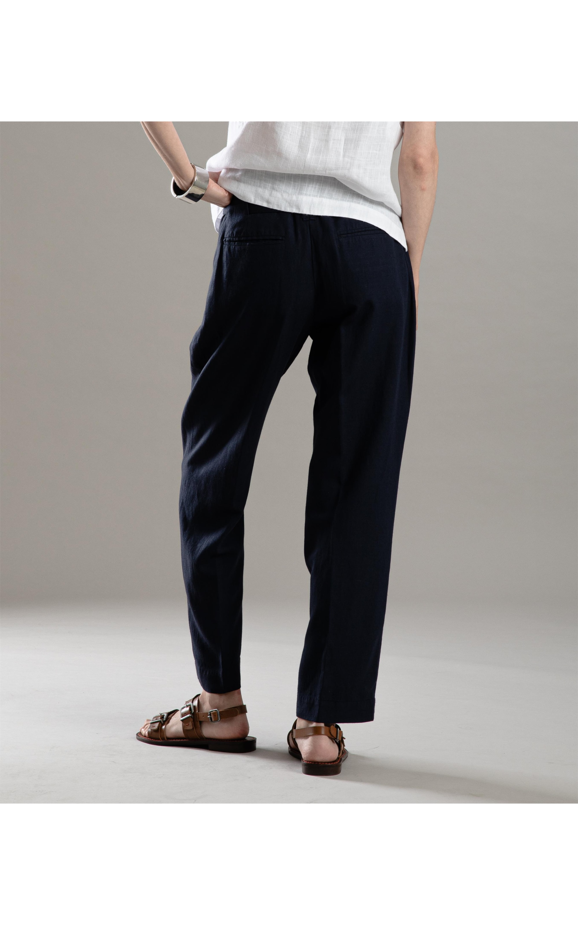 Calça Linho  Malone Marinho