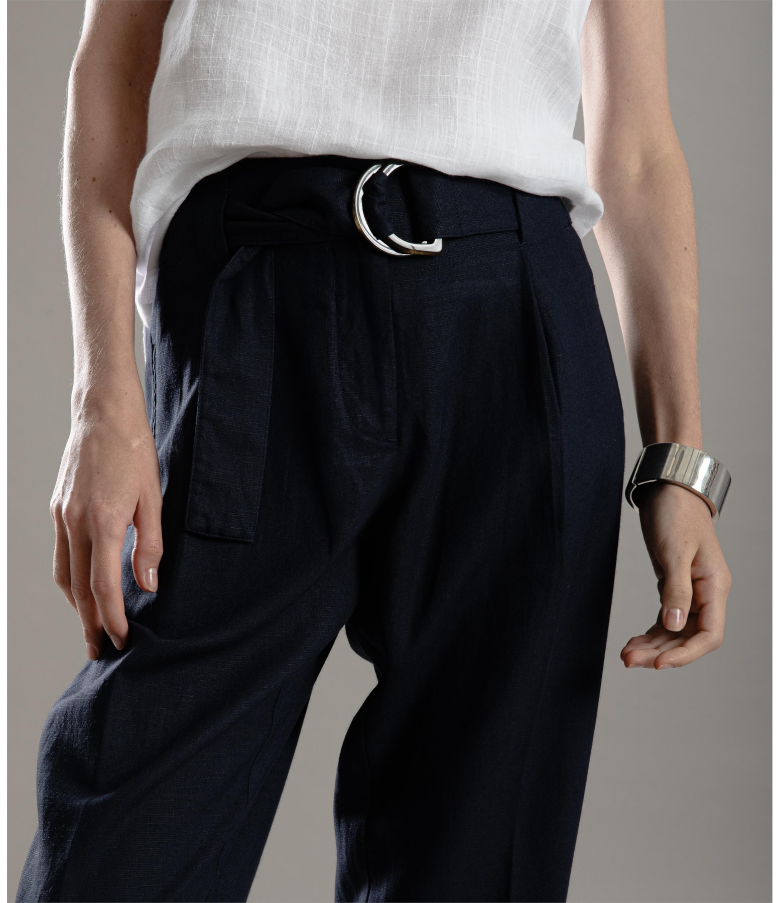 Calça Linho  Malone Marinho