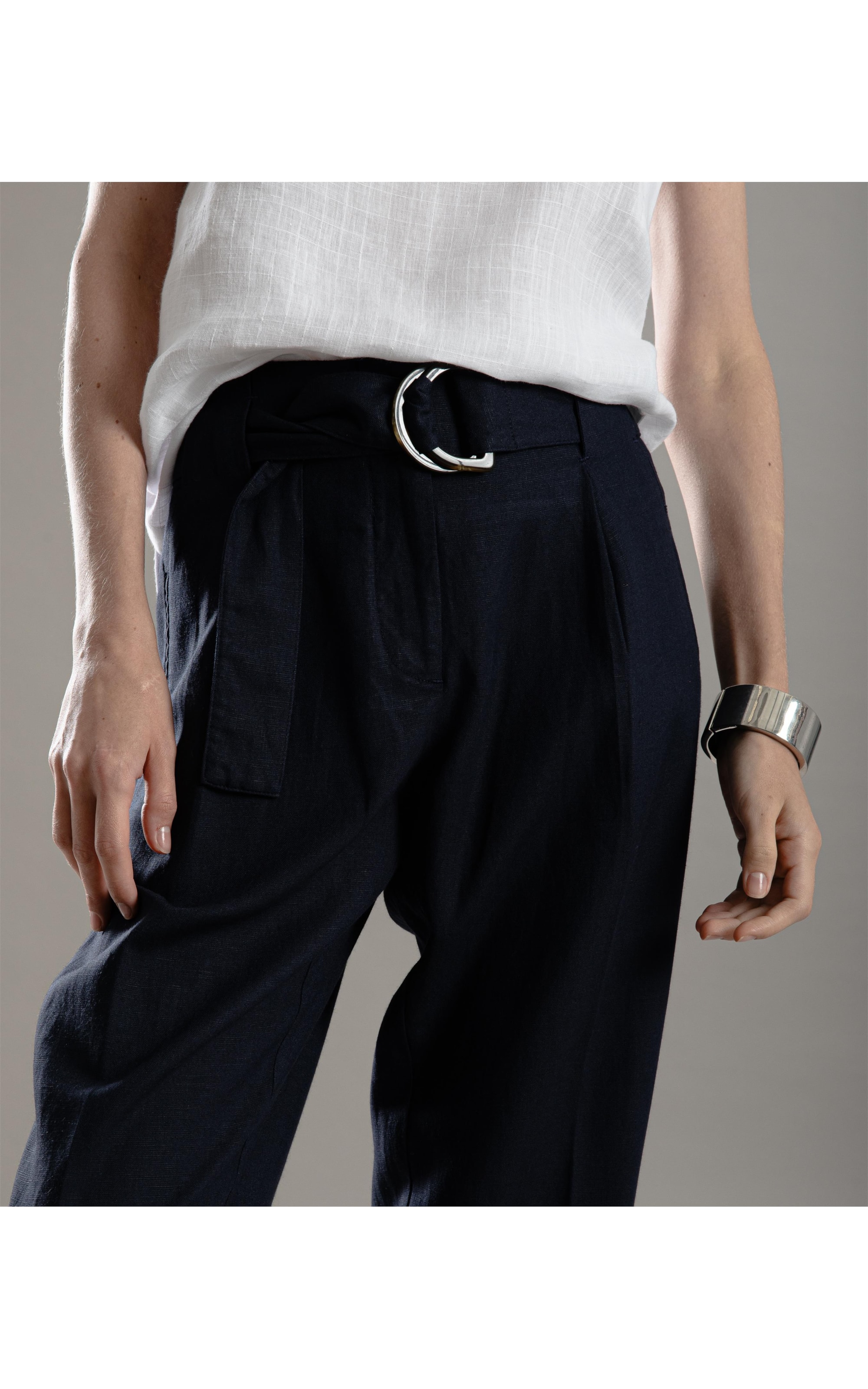 Calça Linho  Malone Marinho
