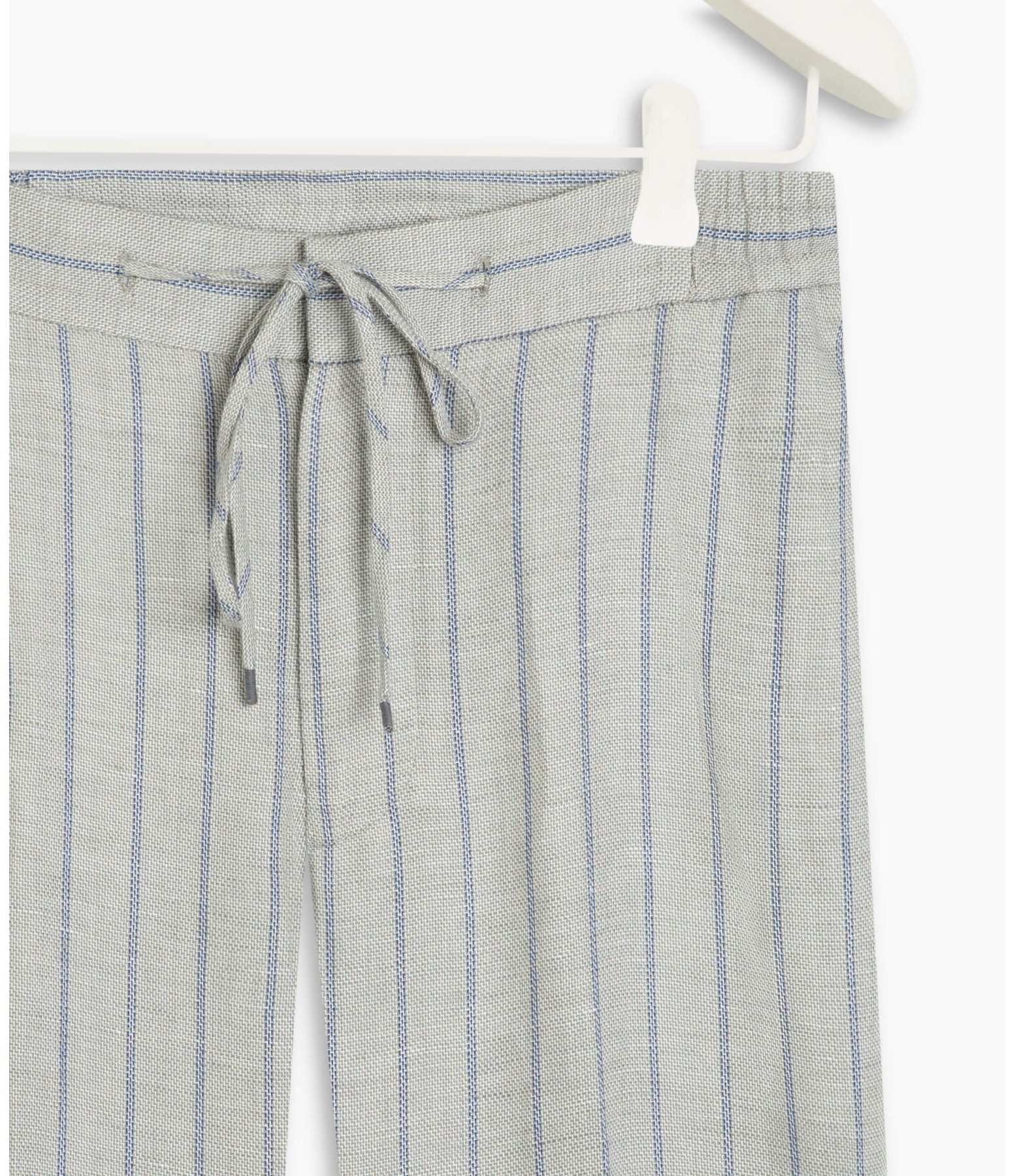 Calça Linho  Malta Silver Gray