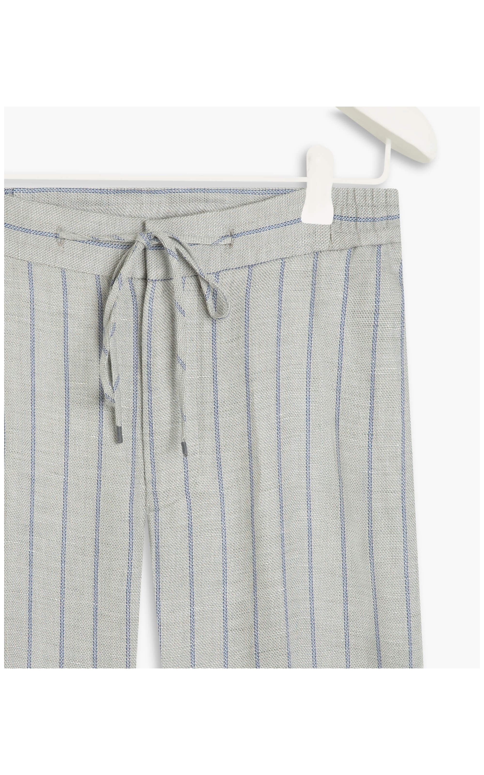 Calça Linho  Malta Silver Gray