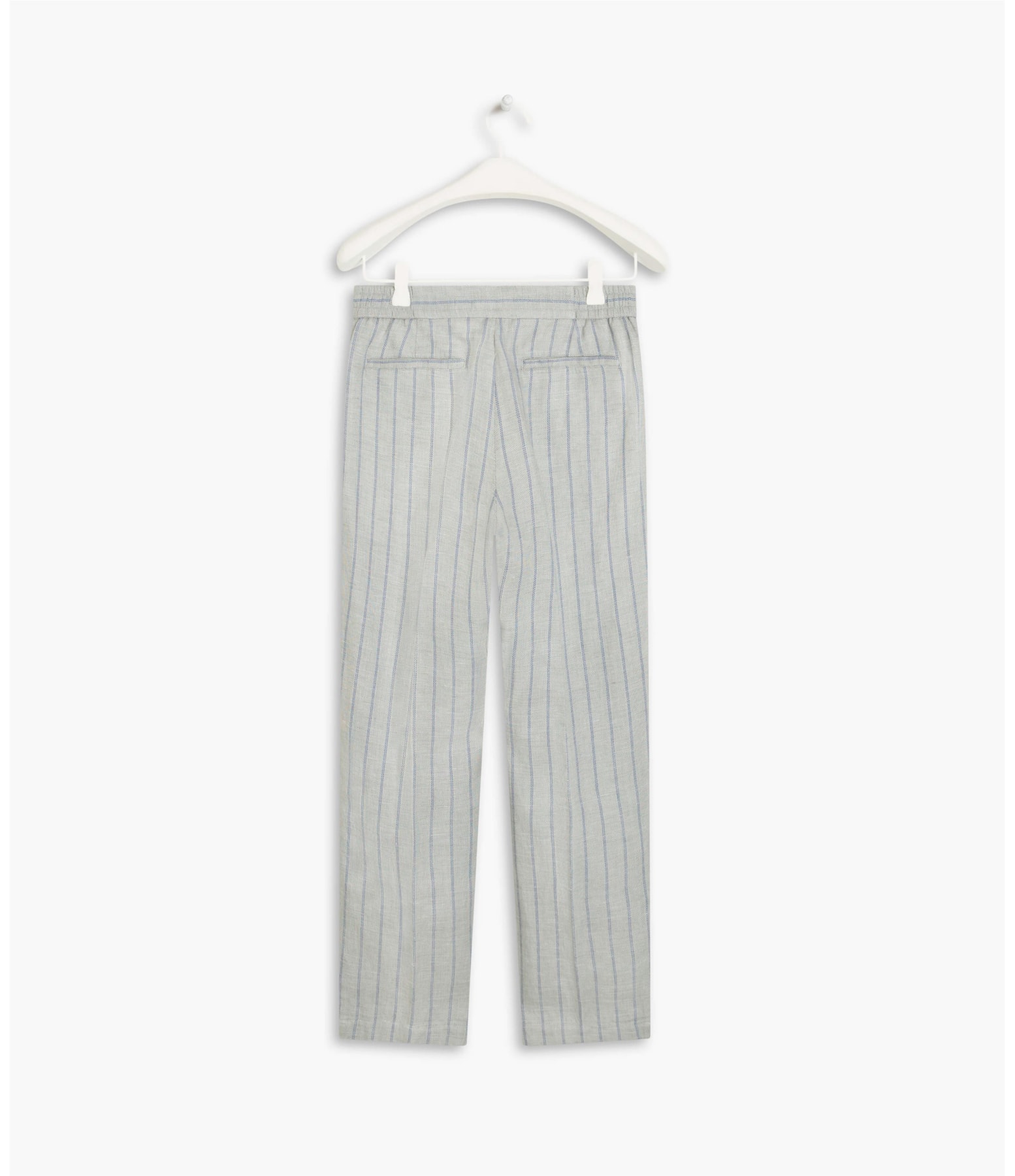 Calça Linho  Malta Silver Gray