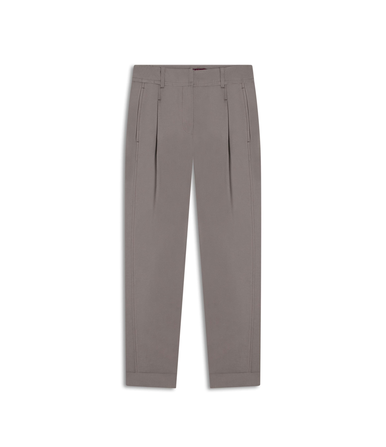Calça Linho  Marant Prata