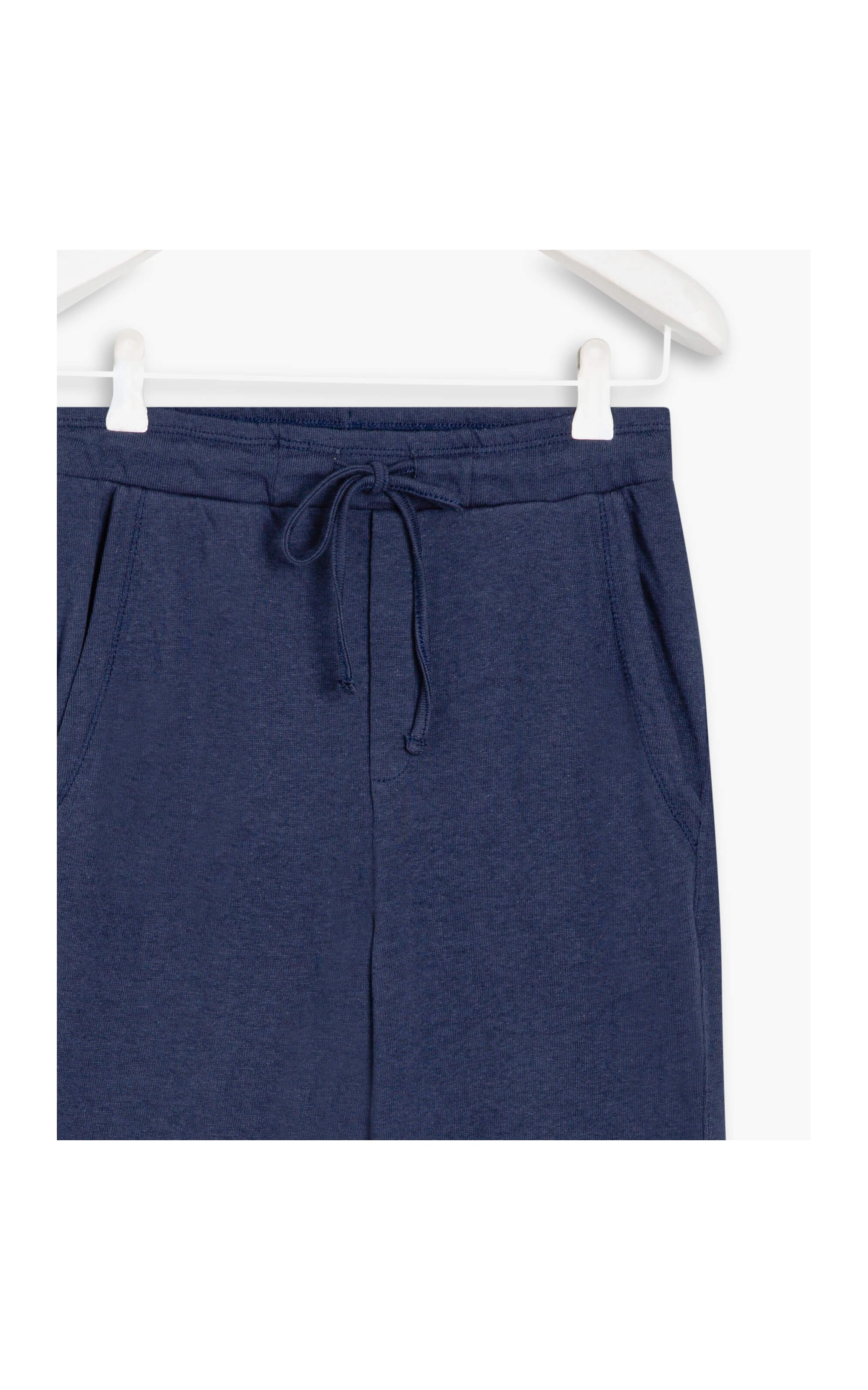 Calça Linho  Margô  Liso Dark Navy