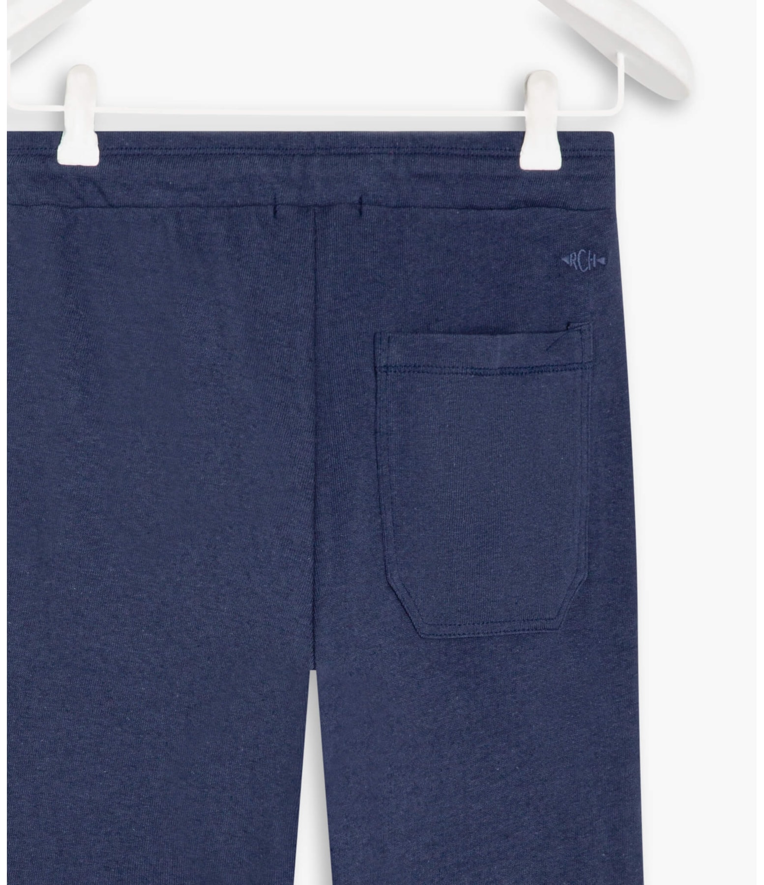 Calça Linho  Margô  Liso Dark Navy