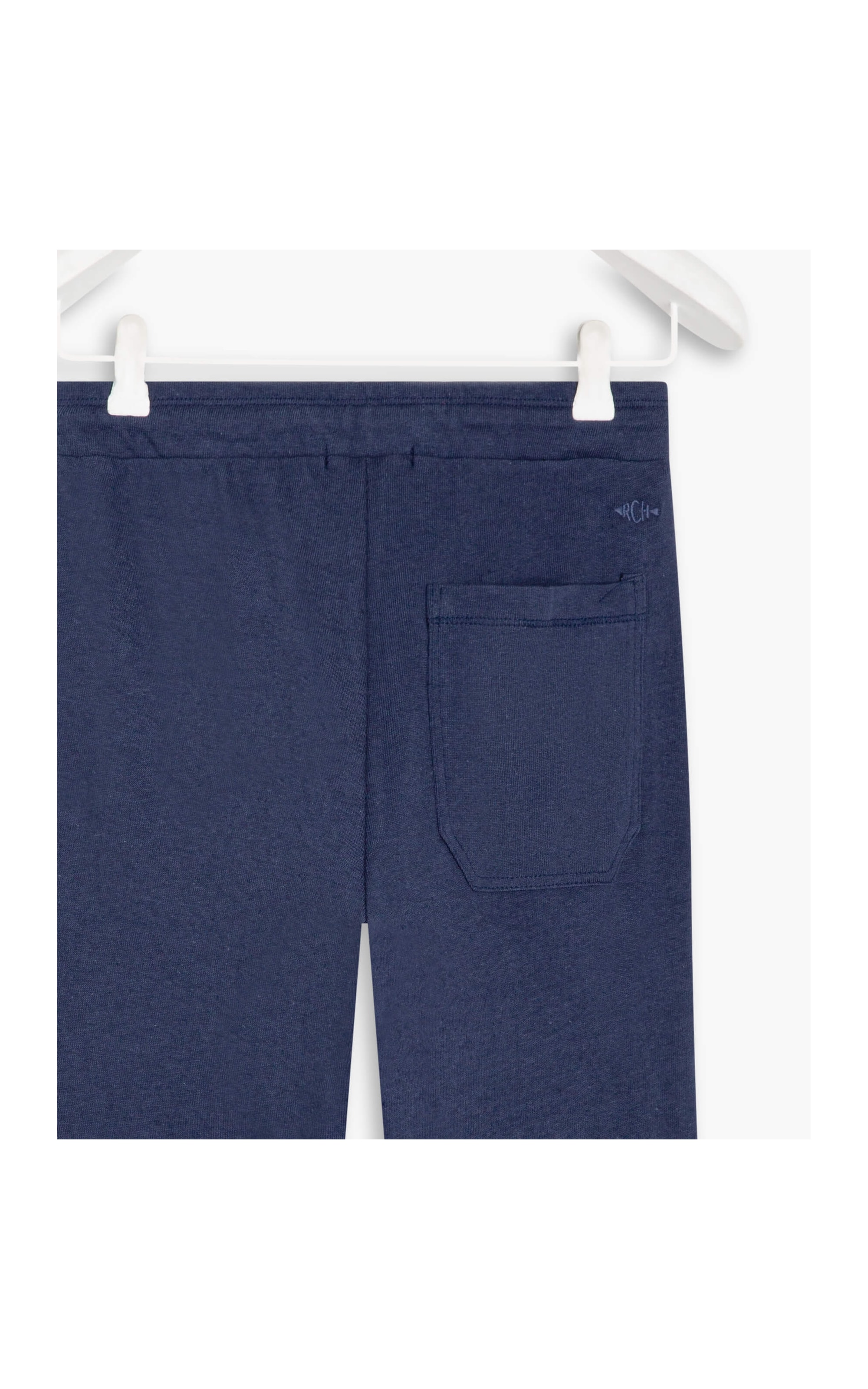 Calça Linho  Margô  Liso Dark Navy