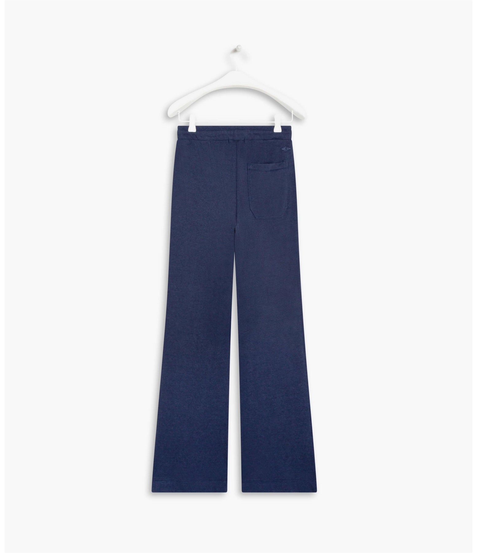 Calça Linho  Margô  Liso Dark Navy