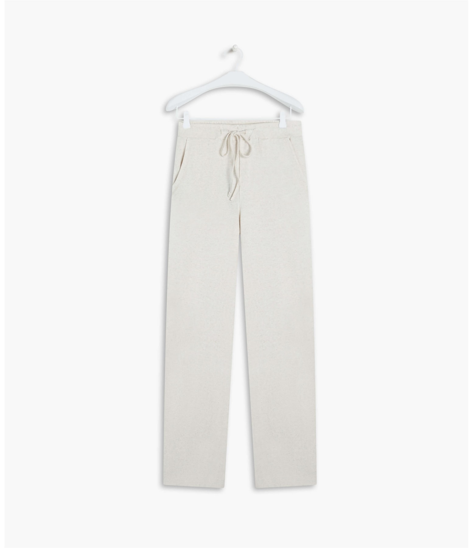 Calça Linho  Margô  Liso Natural