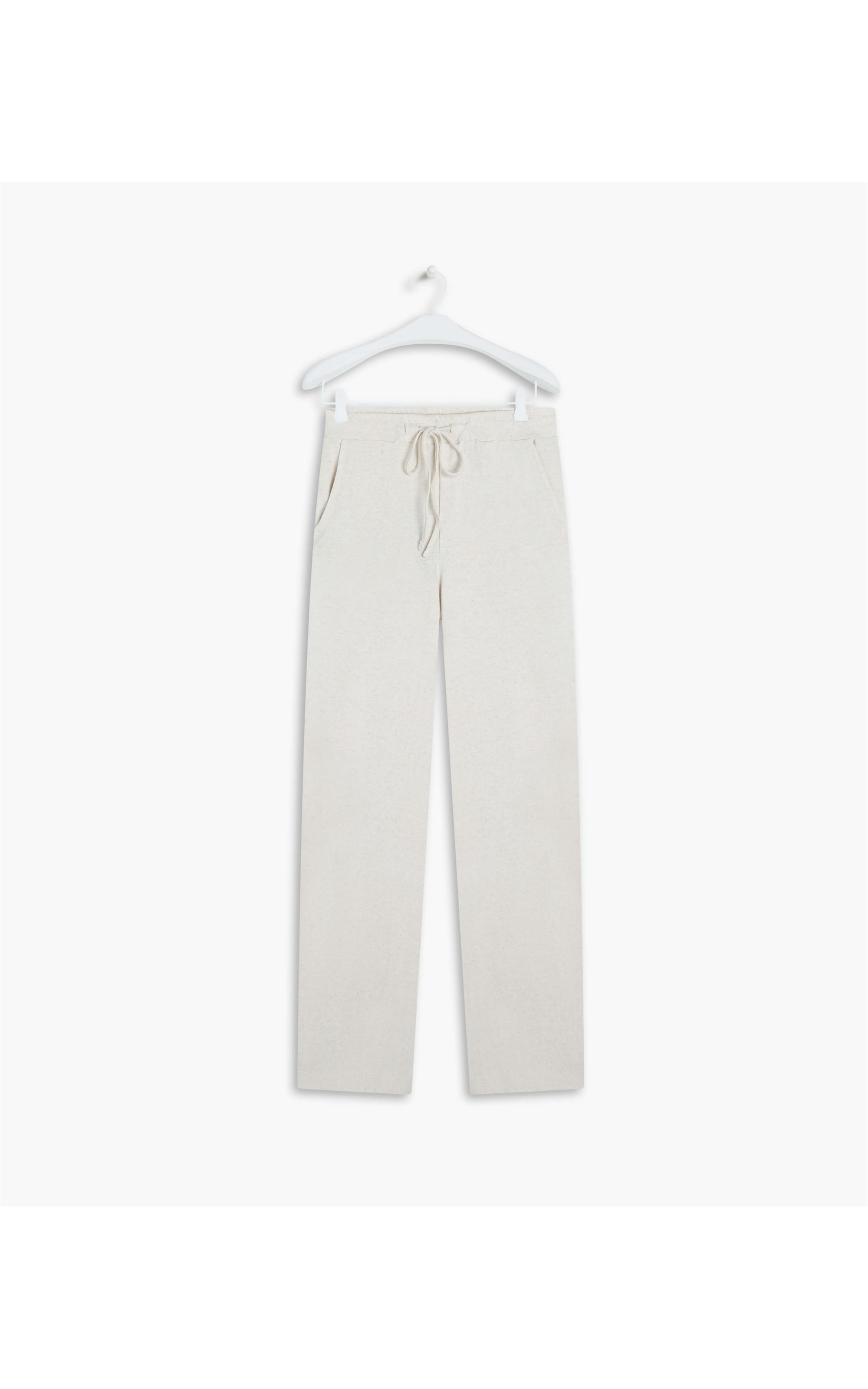 Calça Linho  Margô  Liso Natural