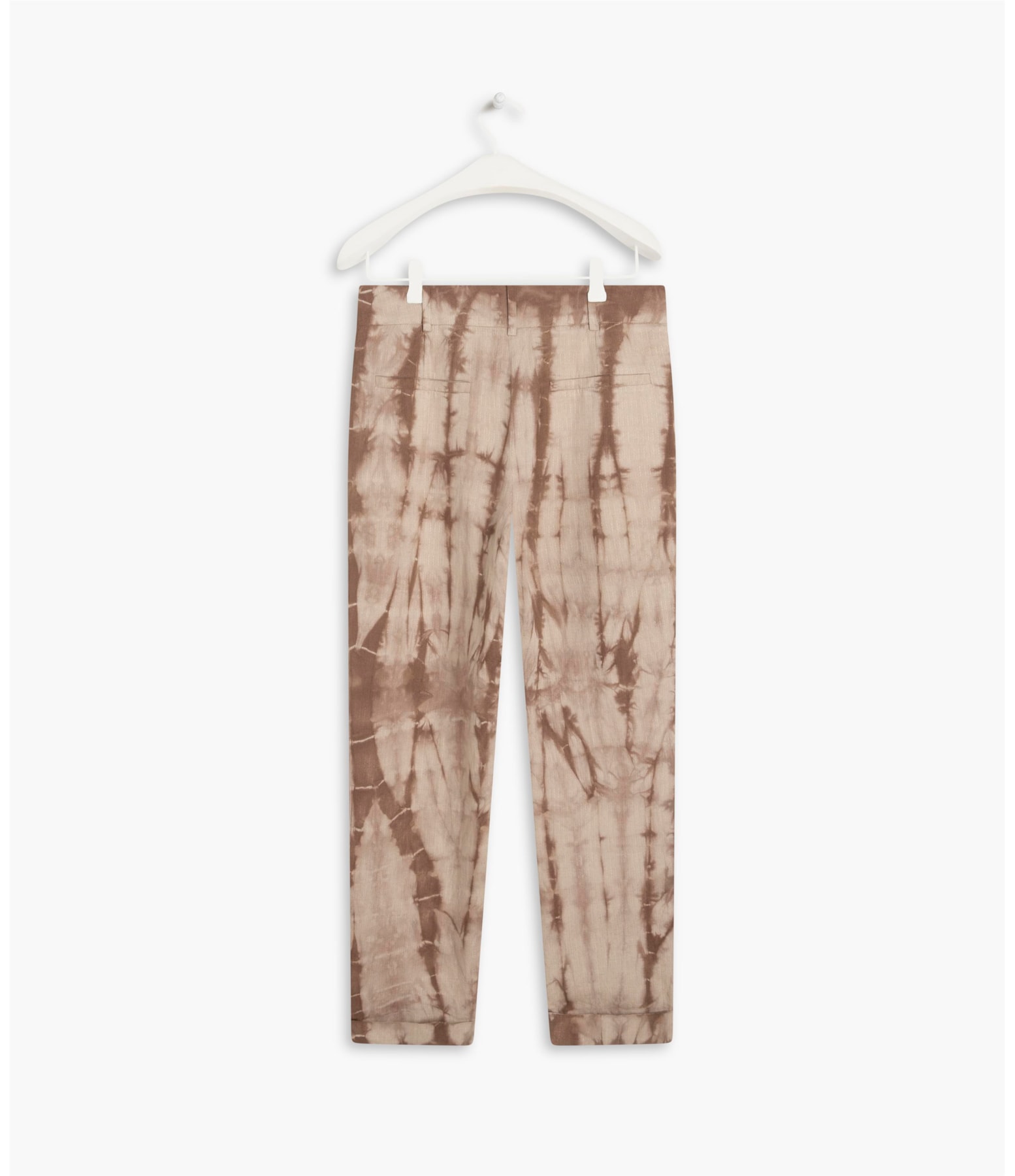 Calça Linho  Marseile  Tie Dye Areia