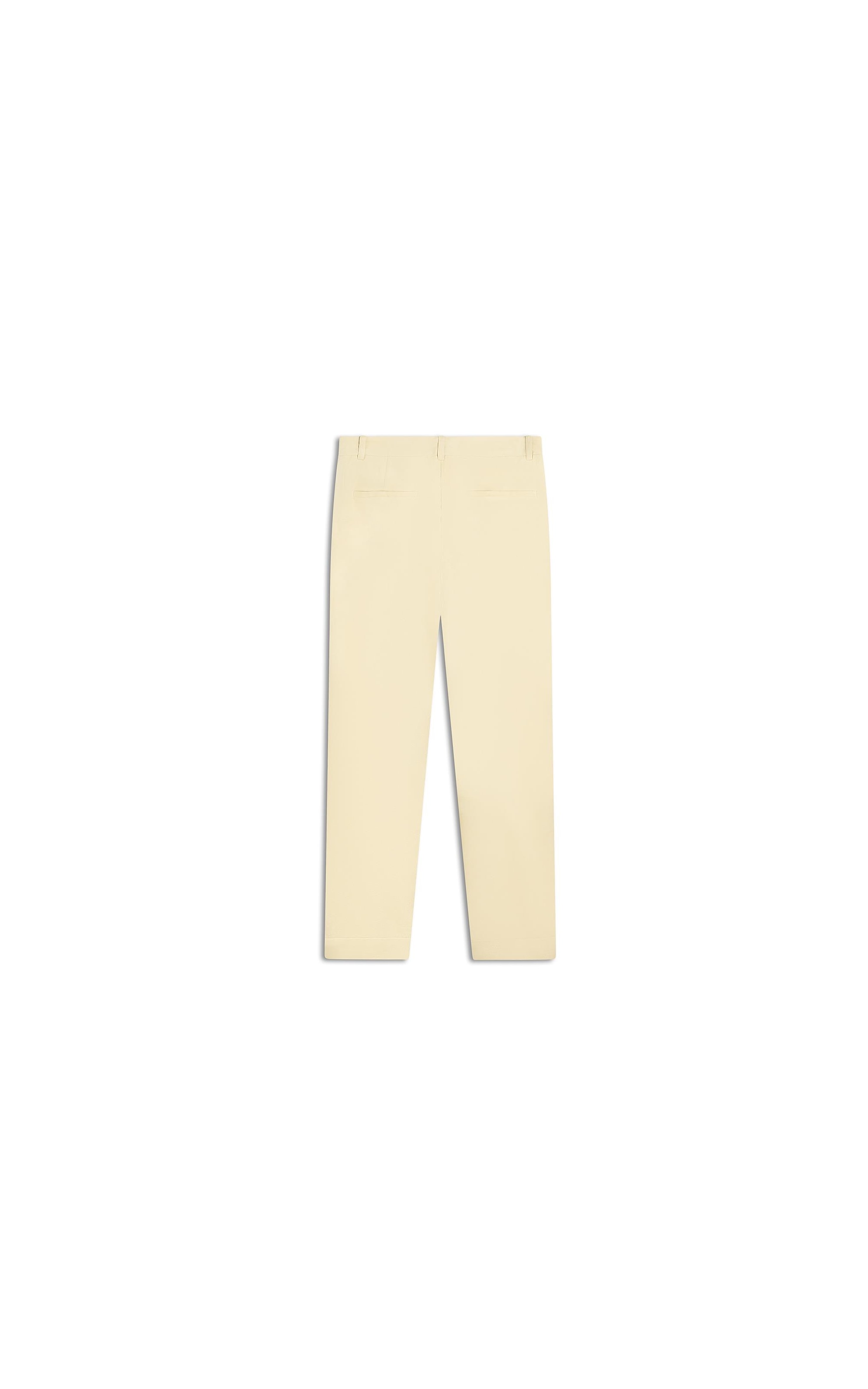 Calça Linho  Marseille Amarelo Claro