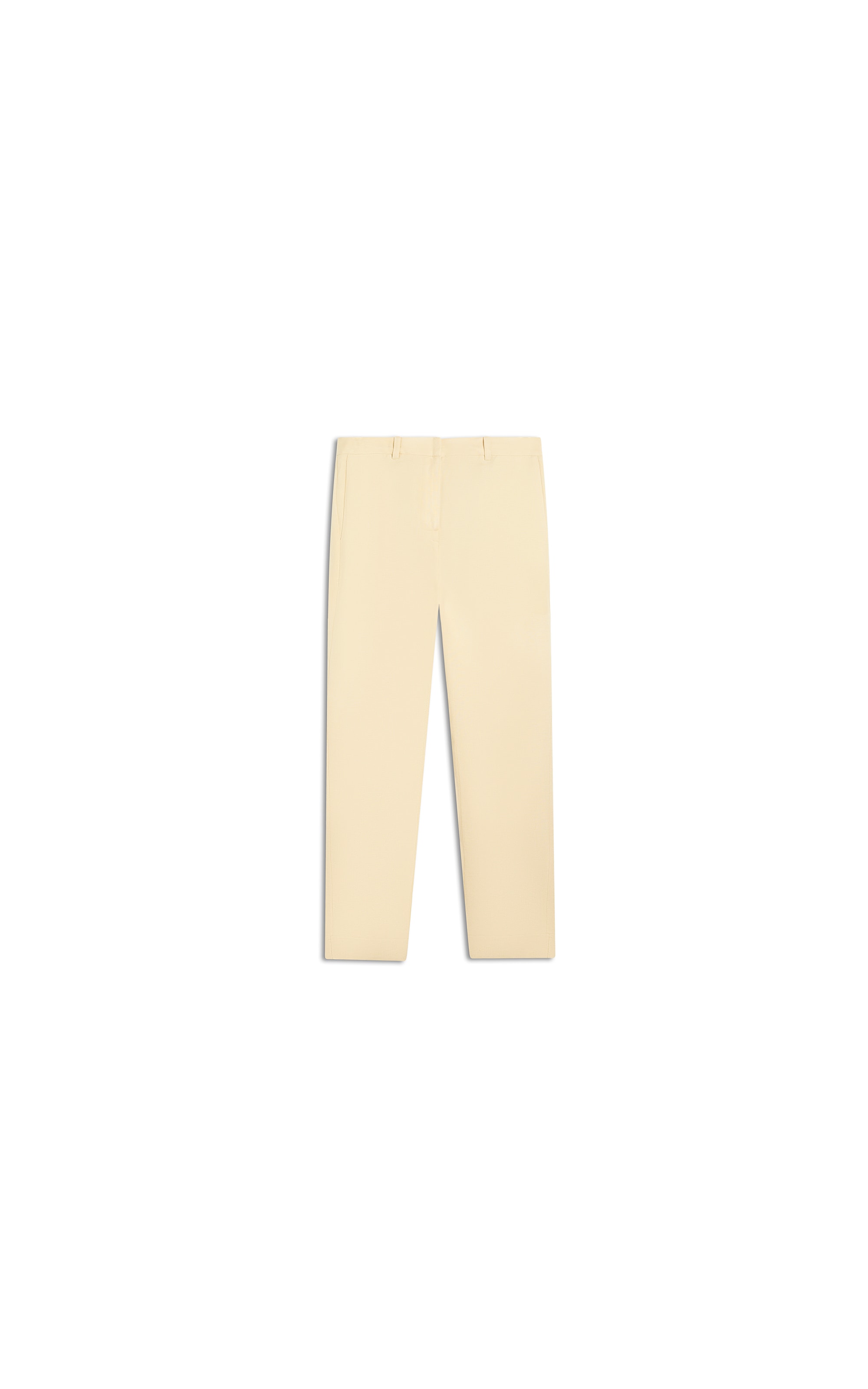 Calça Linho  Marseille Amarelo Claro