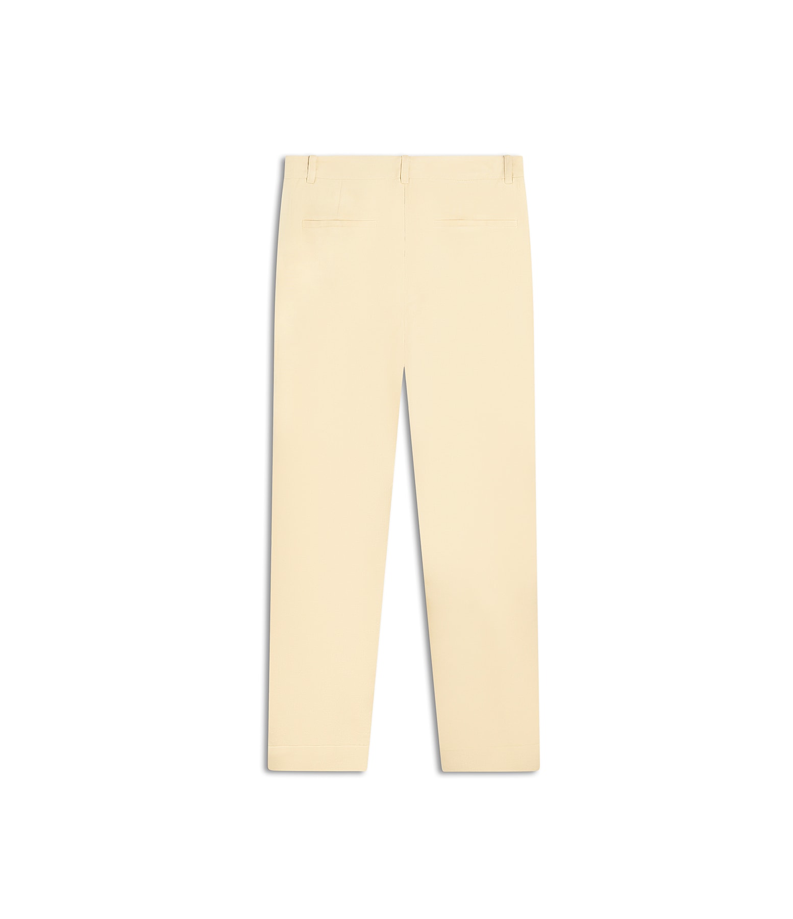 Calça Linho  Marseille Amarelo Claro