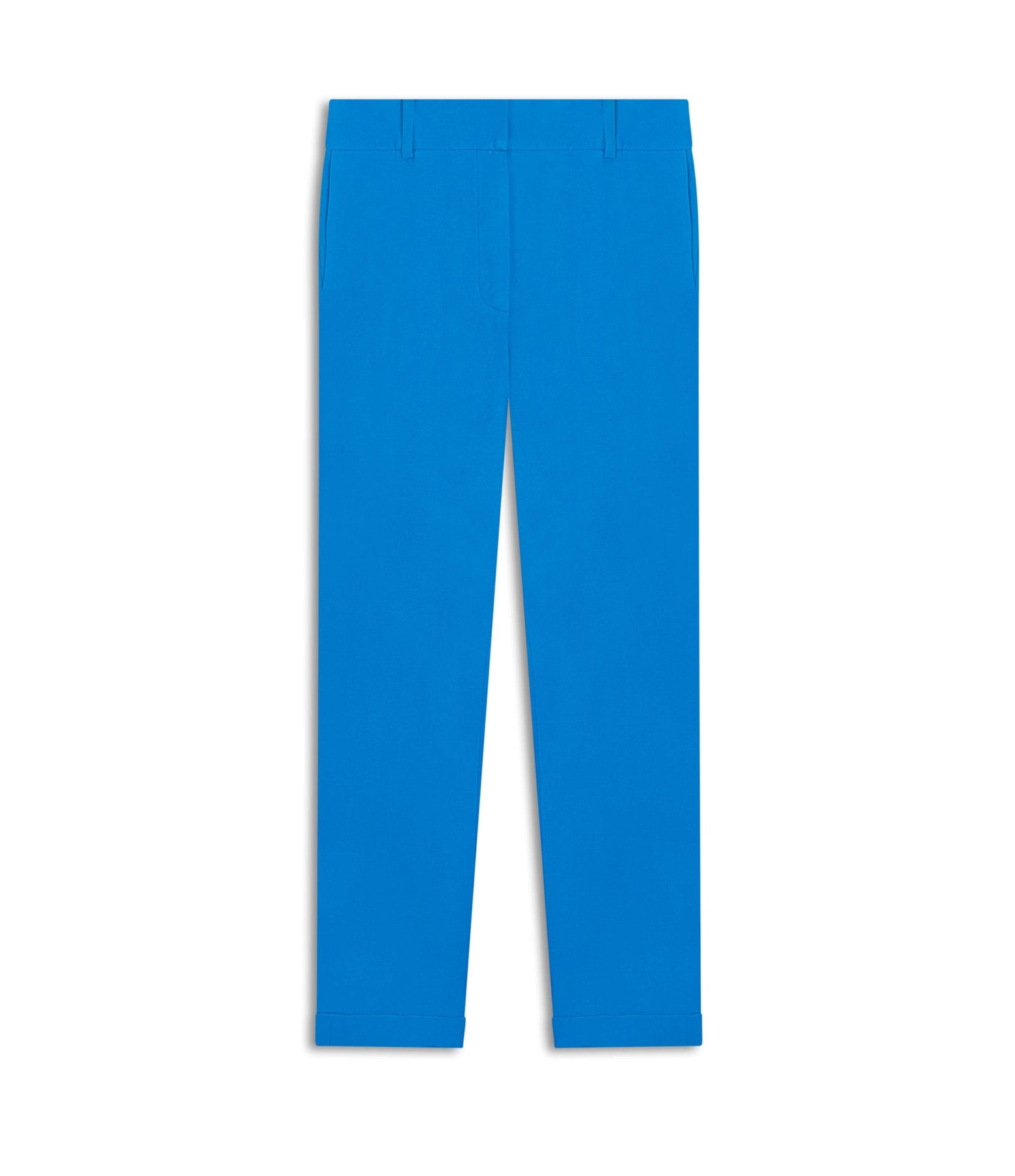 Calça Linho  Marseille Azul Bic