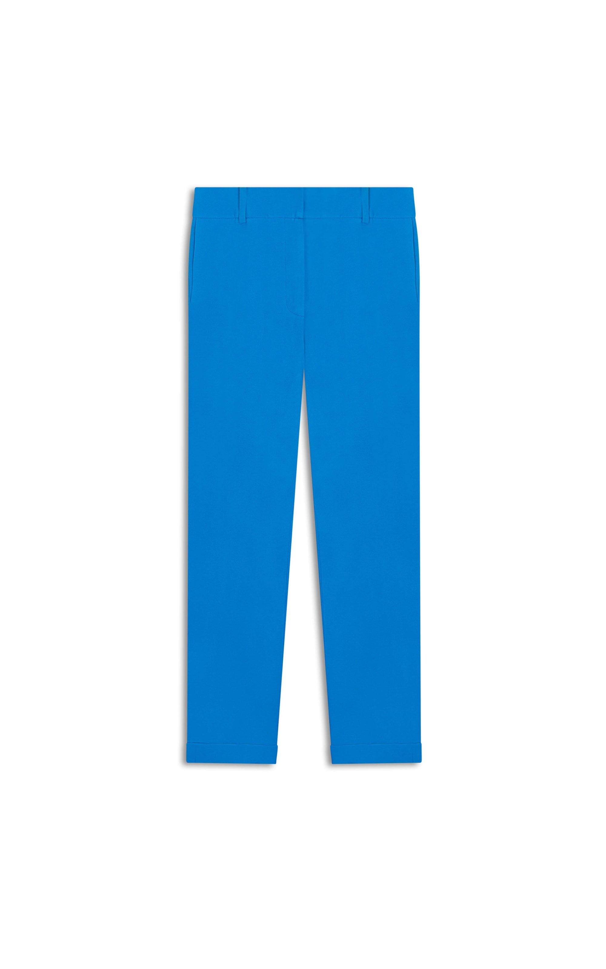 Calça Linho  Marseille Azul Bic