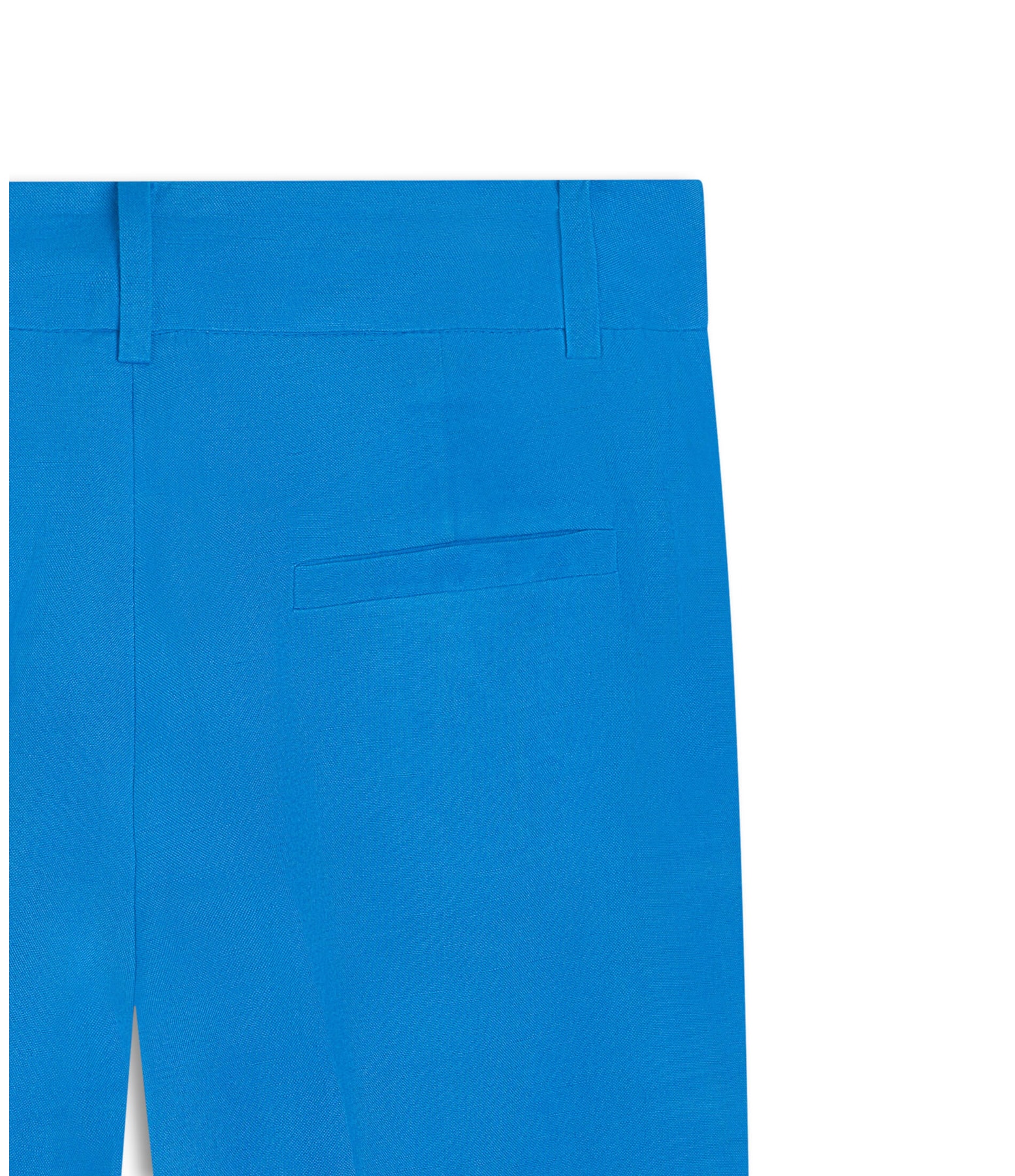Calça Linho  Marseille Azul Bic